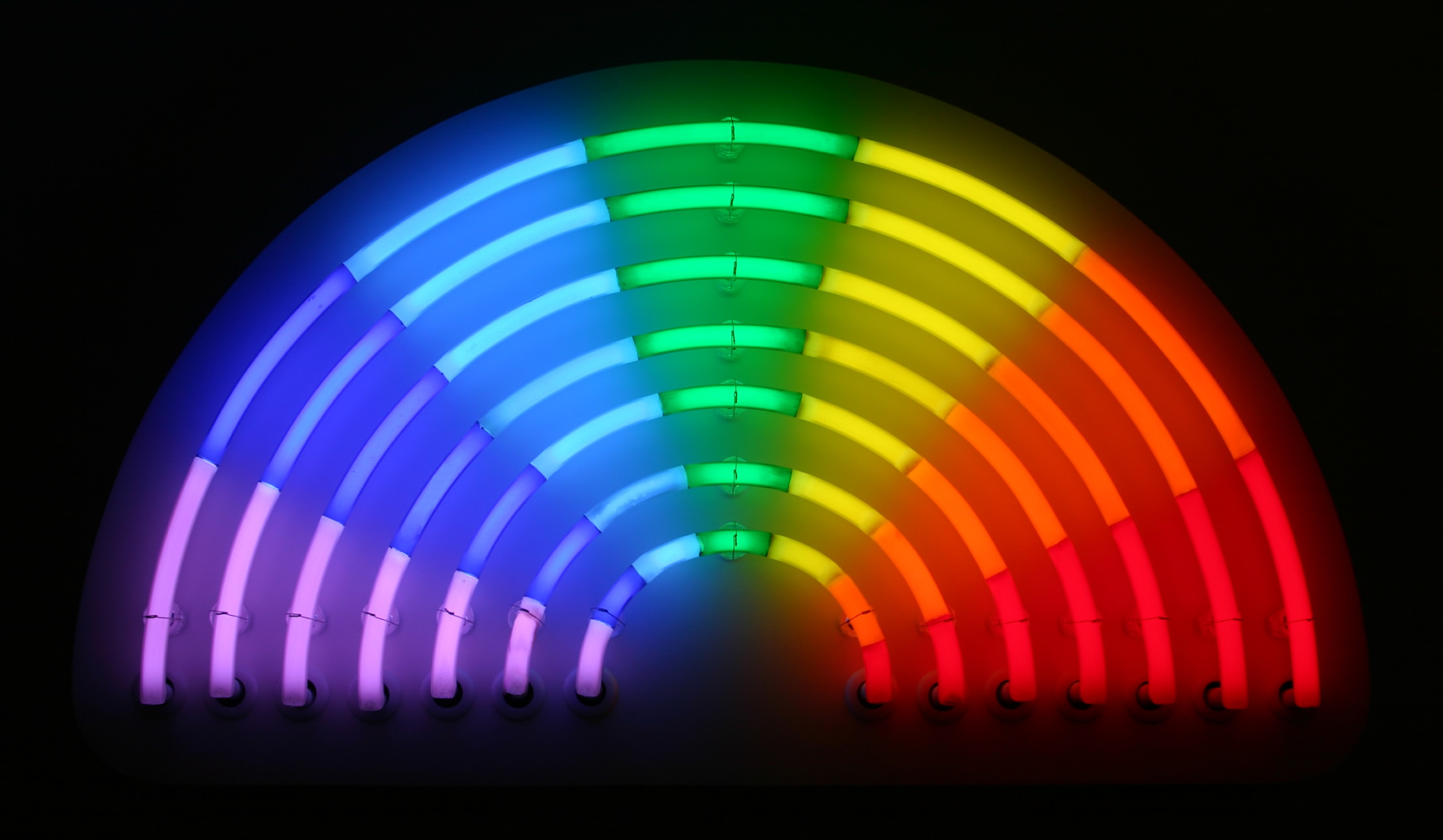 Lights Color Correction Colorful Spectrum Dark Classical Rainbows Neon 1717x1000