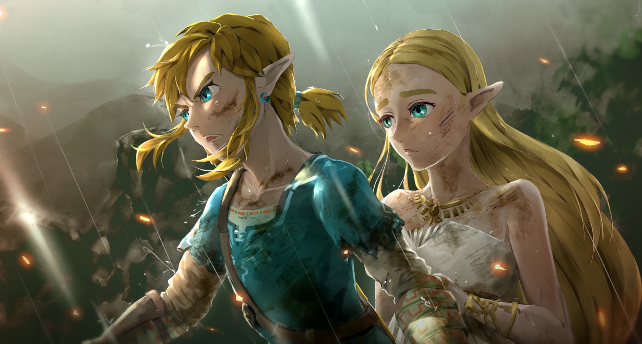 Link Zelda 2100x1126