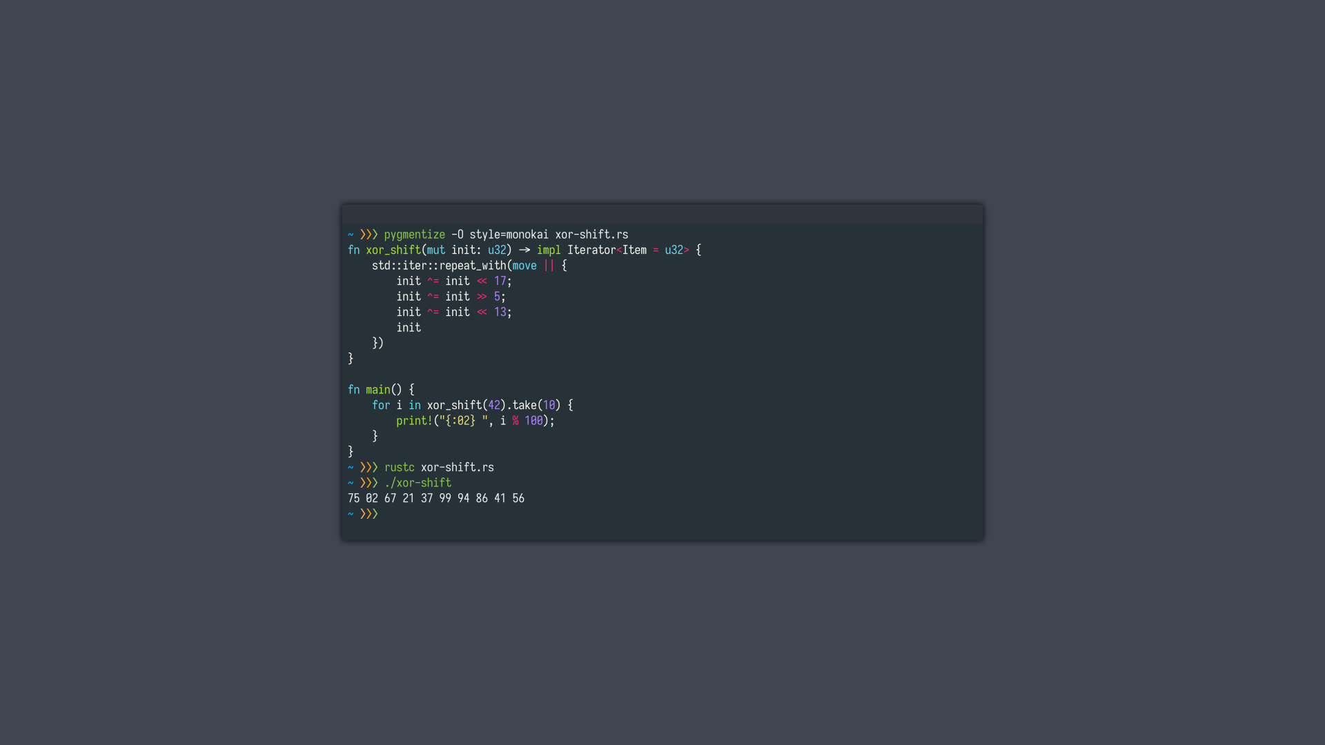 Rust Programming Language Code Programming Syntax Highlighting 1920x1080