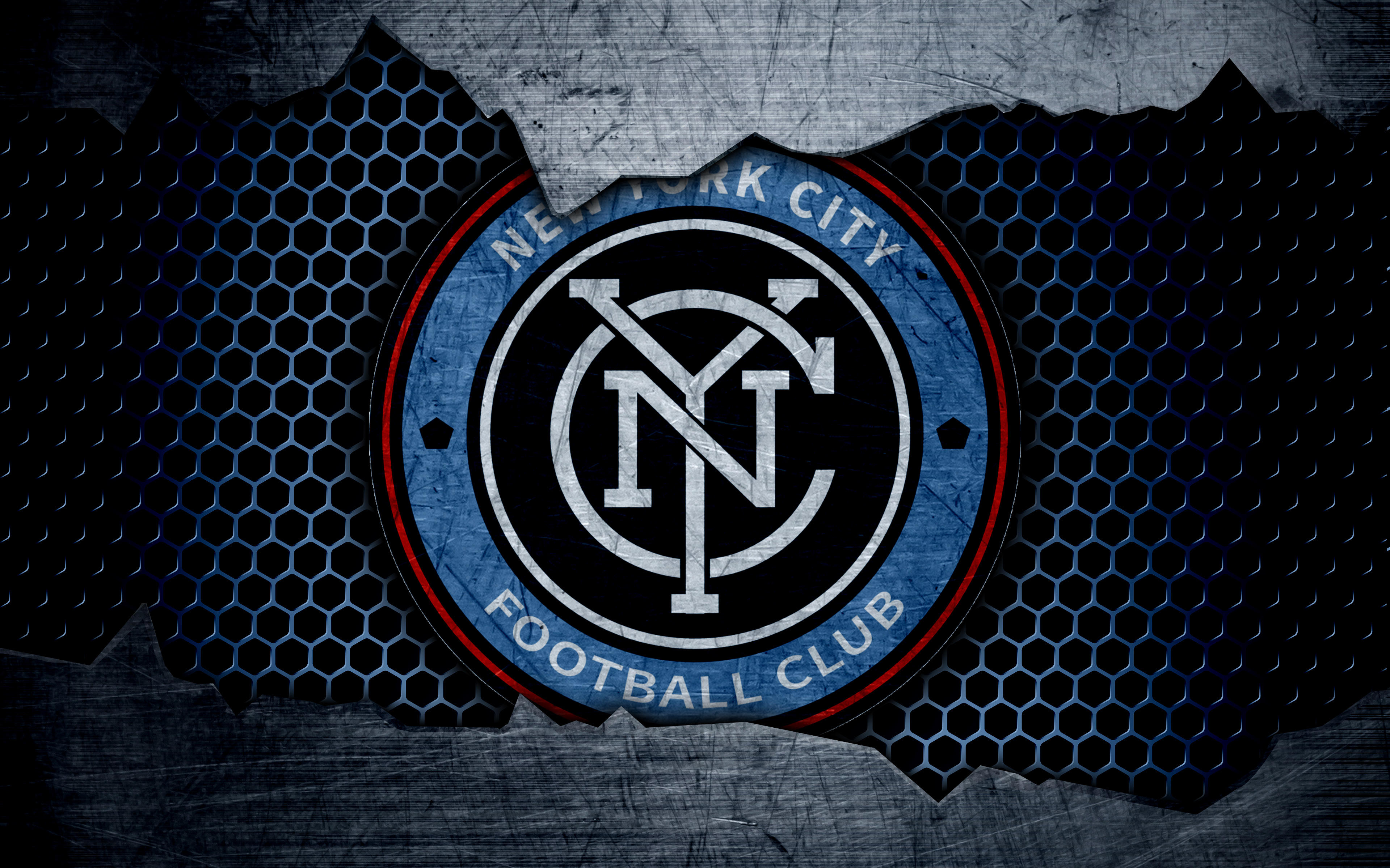 Logo Mls New York City Fc Soccer 3840x2400