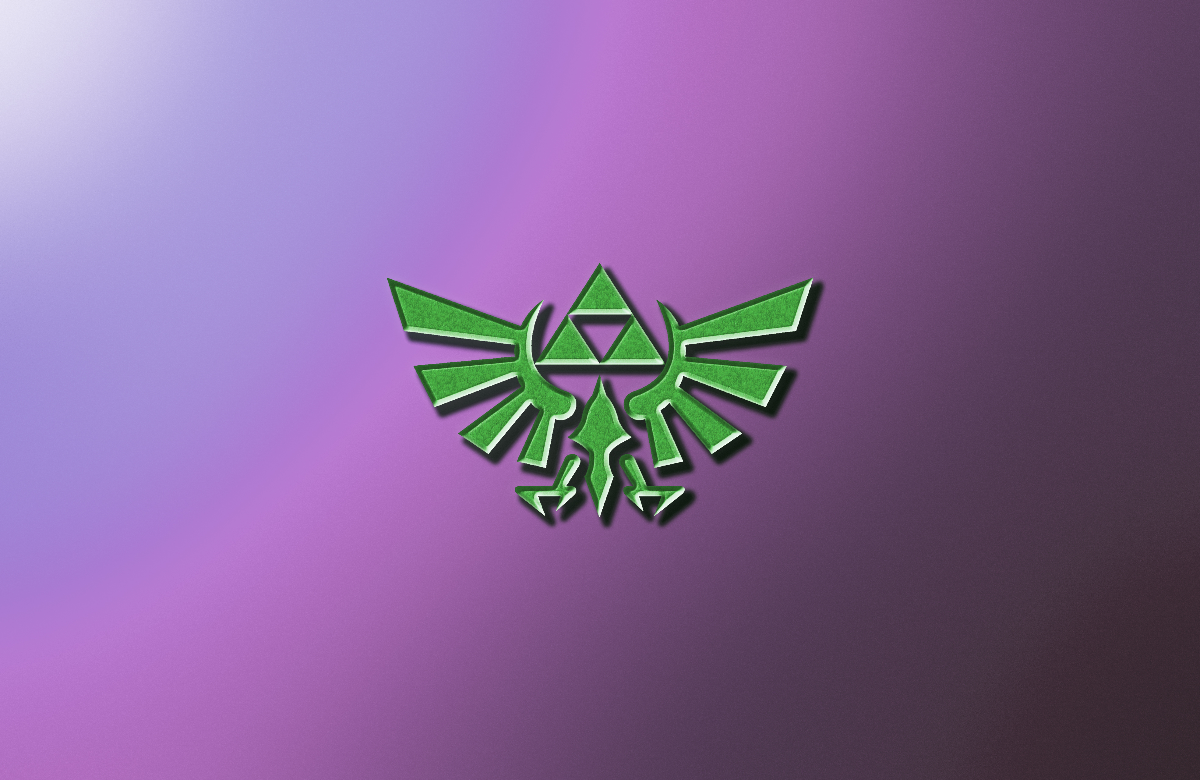Zelda Breath Of The Wild The Legend Of Zelda Nintendo Green Purple Background Gradient 3940x2560