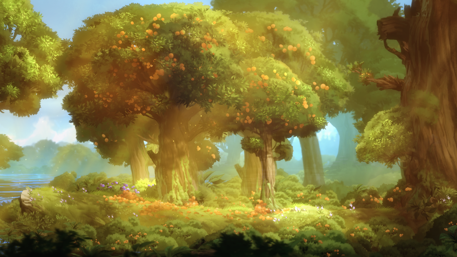 Ori Ori And The Blind Forest Video Games Screen Shot 1600x900