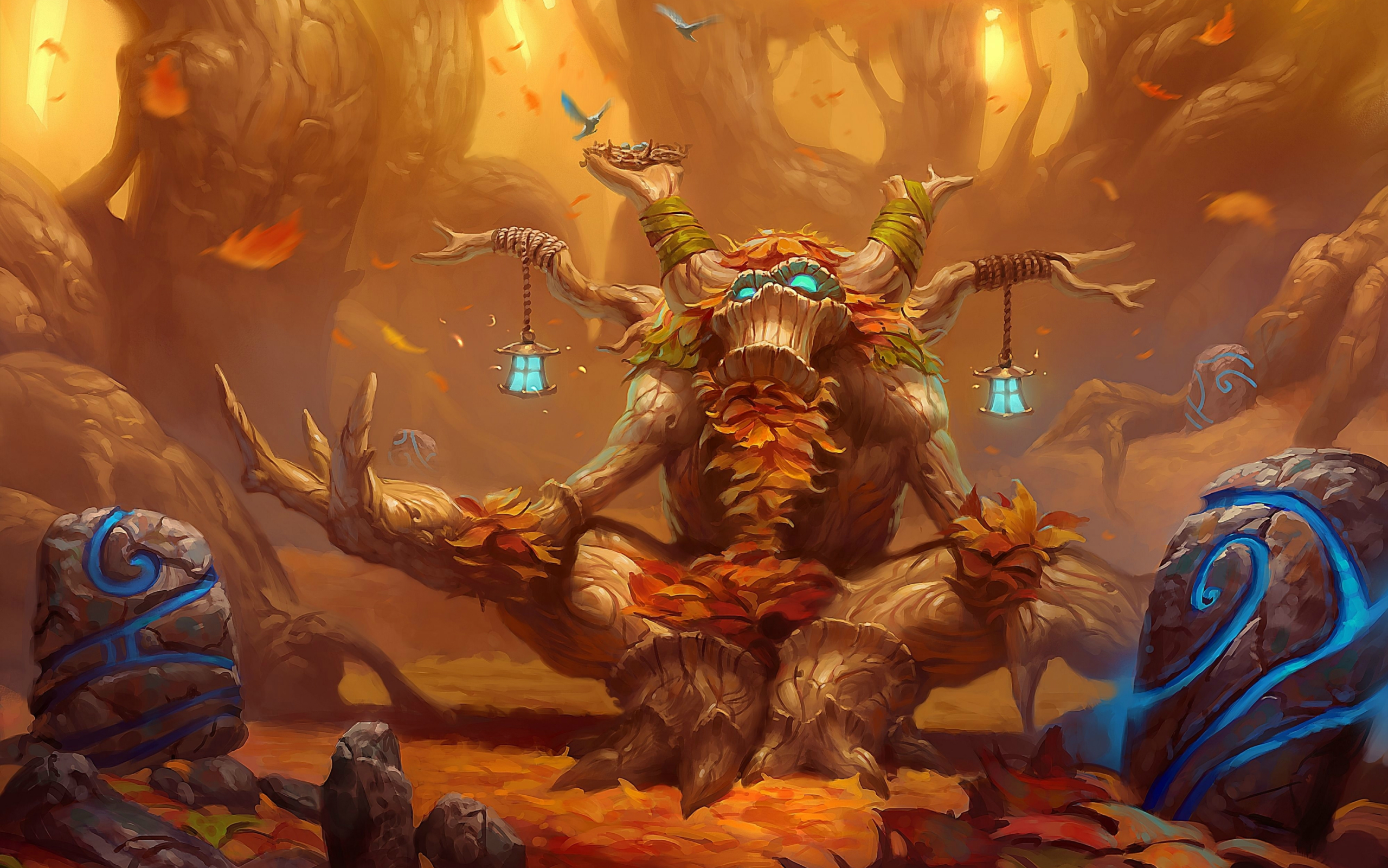 World Of Warcraft Druid PC Gaming Video Game Art Fantasy Art Ancient Of Lore World Of Warcraft 2560x1600