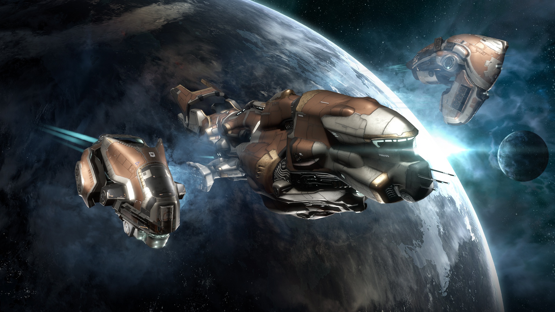Eve Online Space Spaceship 1920x1080