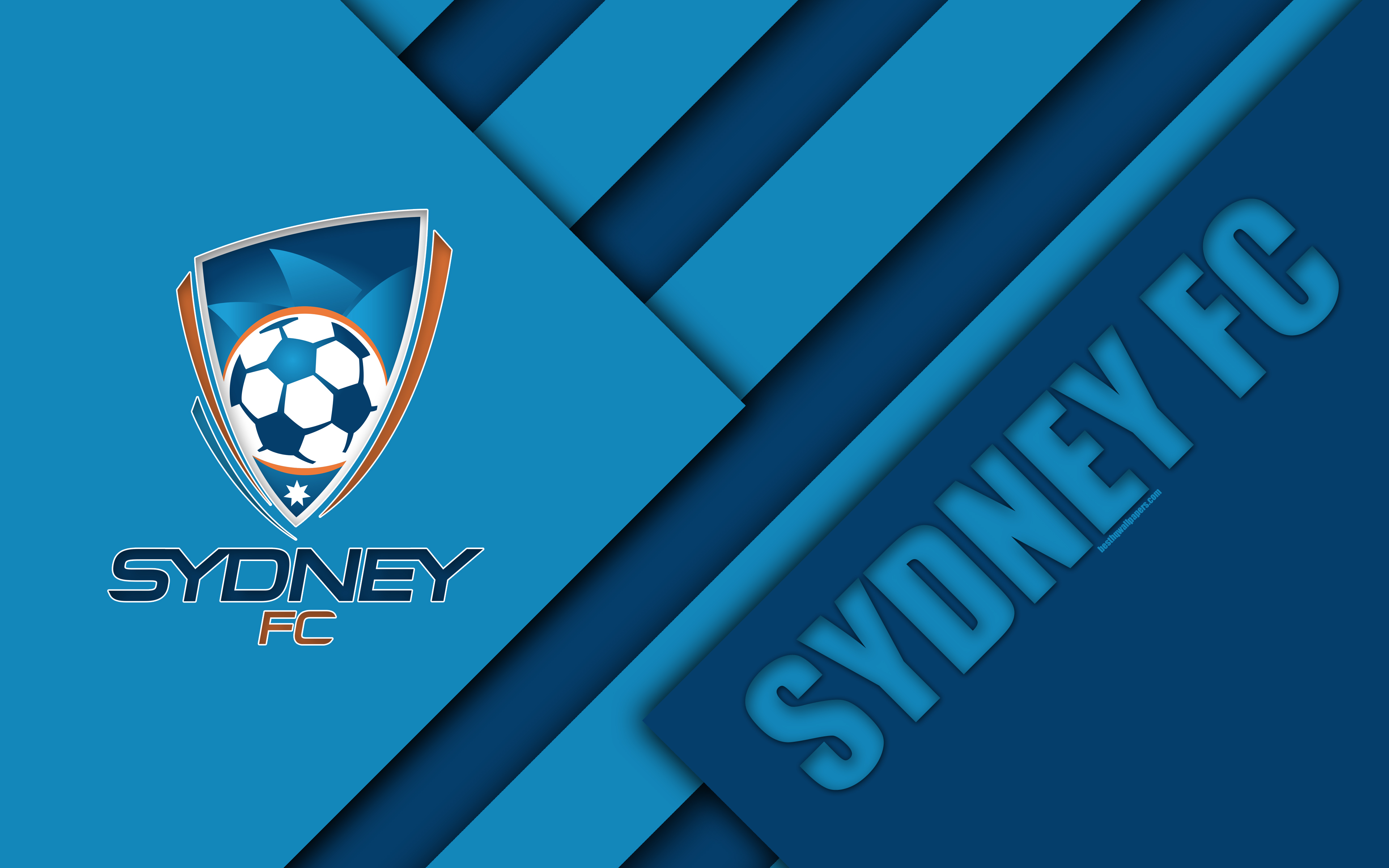 Emblem Logo Soccer Sydney Fc 3840x2400