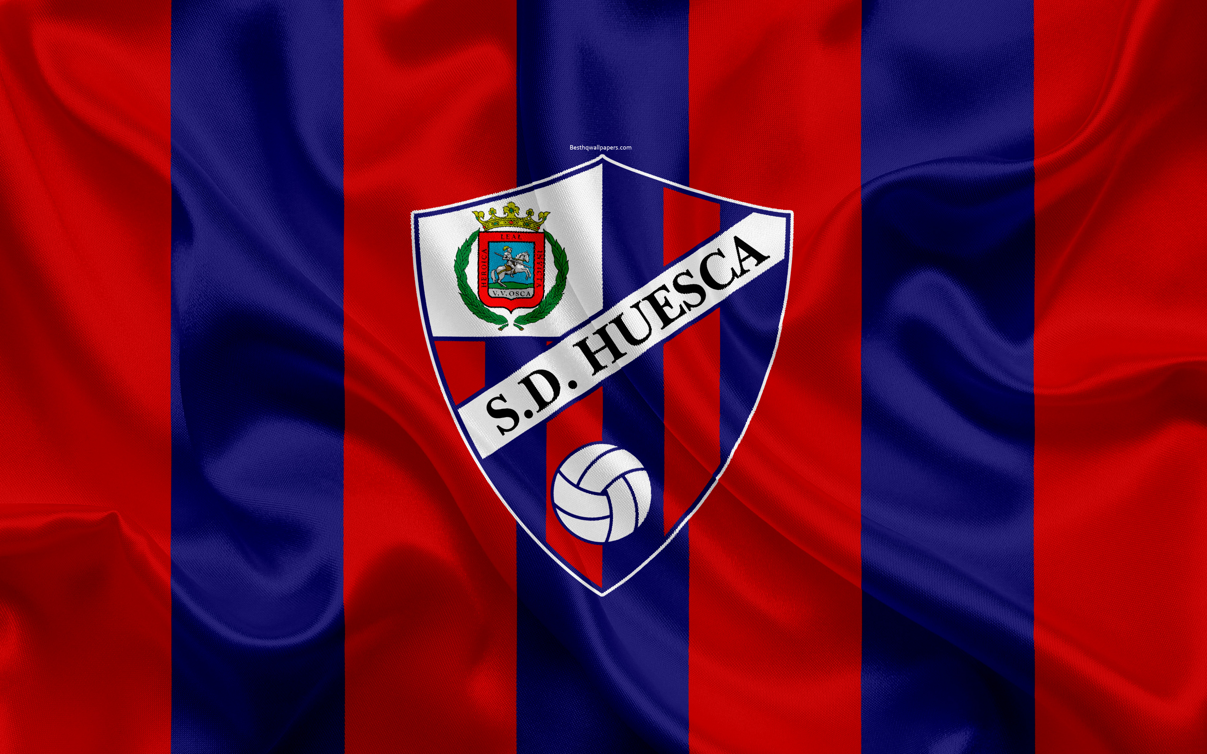 Emblem Logo Sd Huesca Soccer 3840x2400