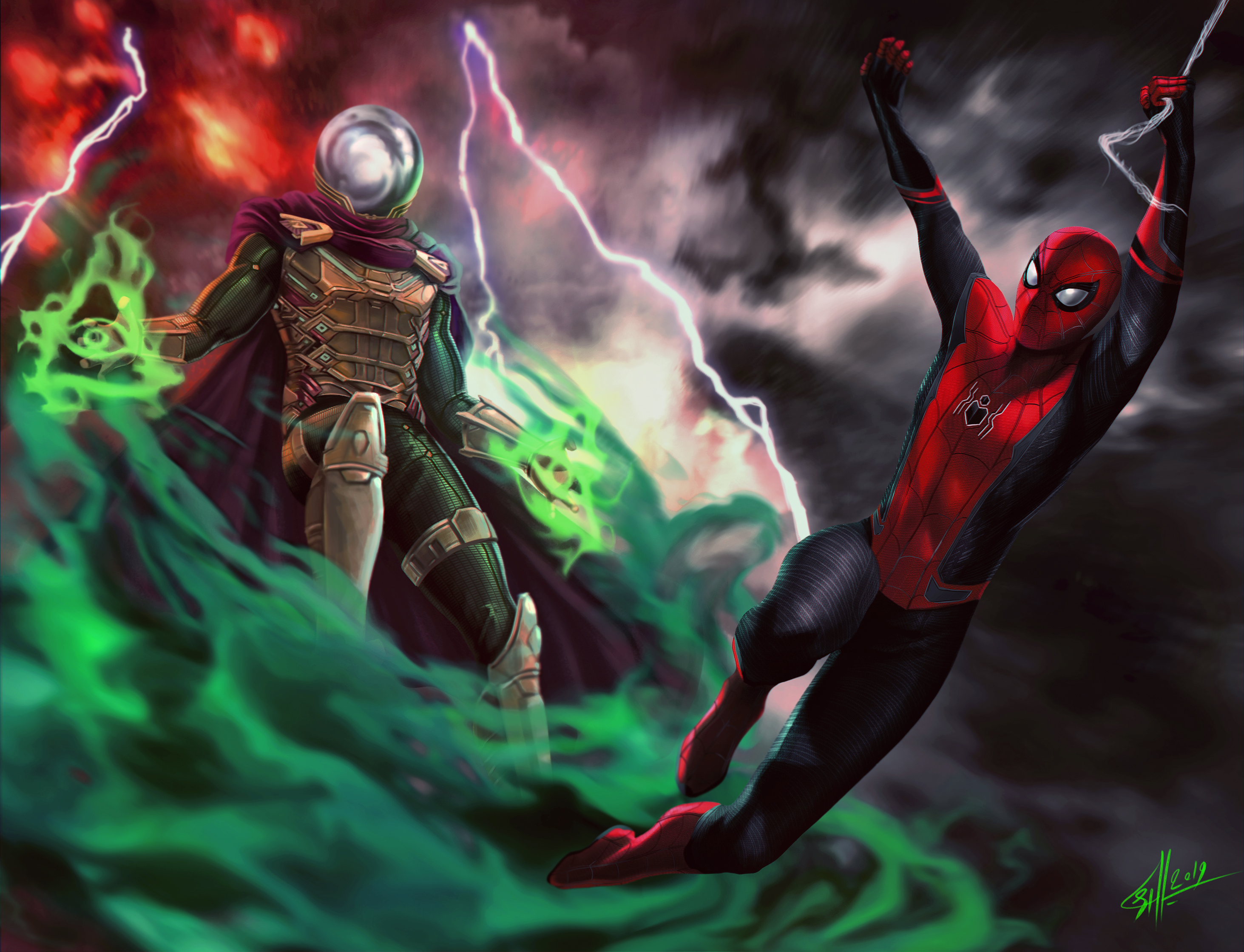 Mysterio Marvel Comics Spider Man 2926x2240