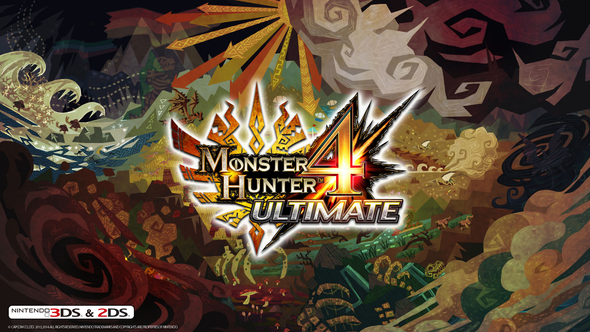 Monster Hunter 4 Ultimate Video Games Nintendo 3DS 1920x1080