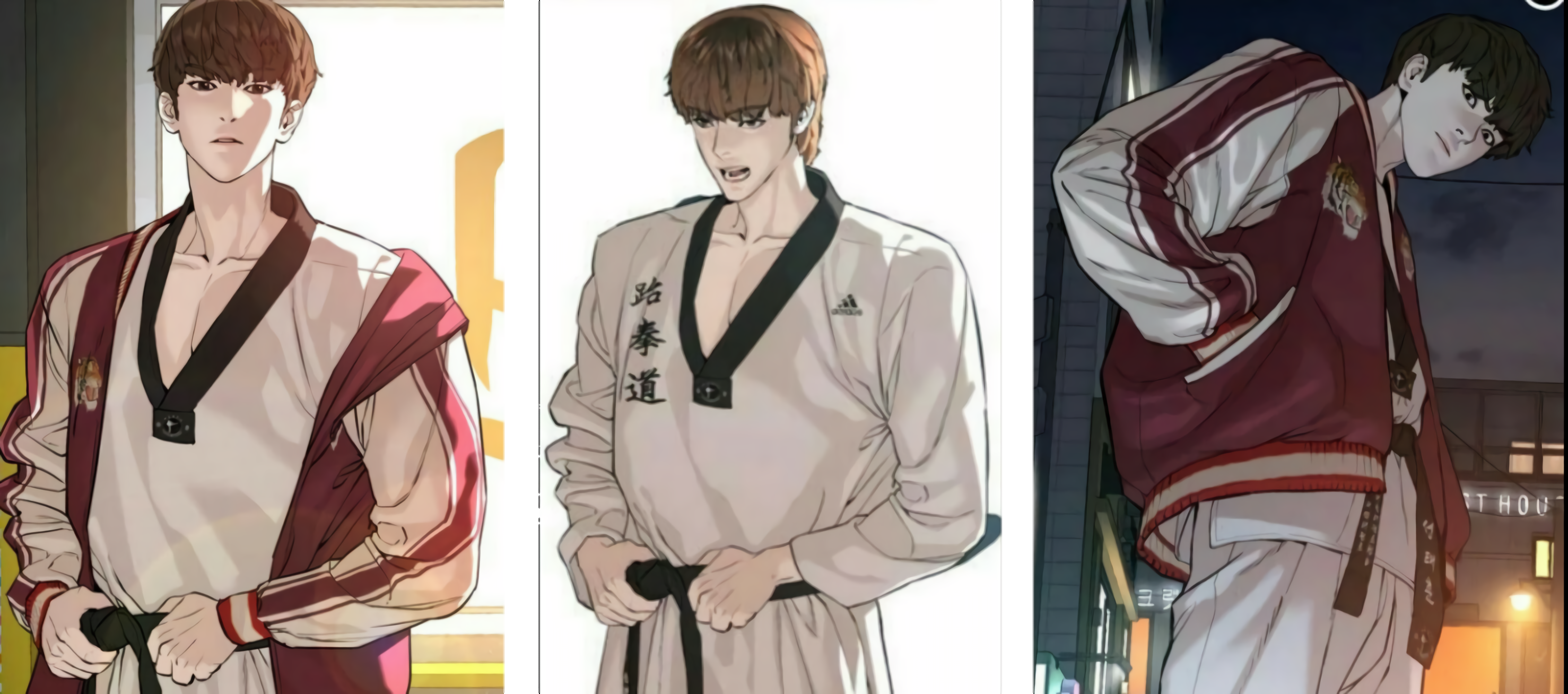 Manhwa Collage Anime Anime Boys 2956x1308