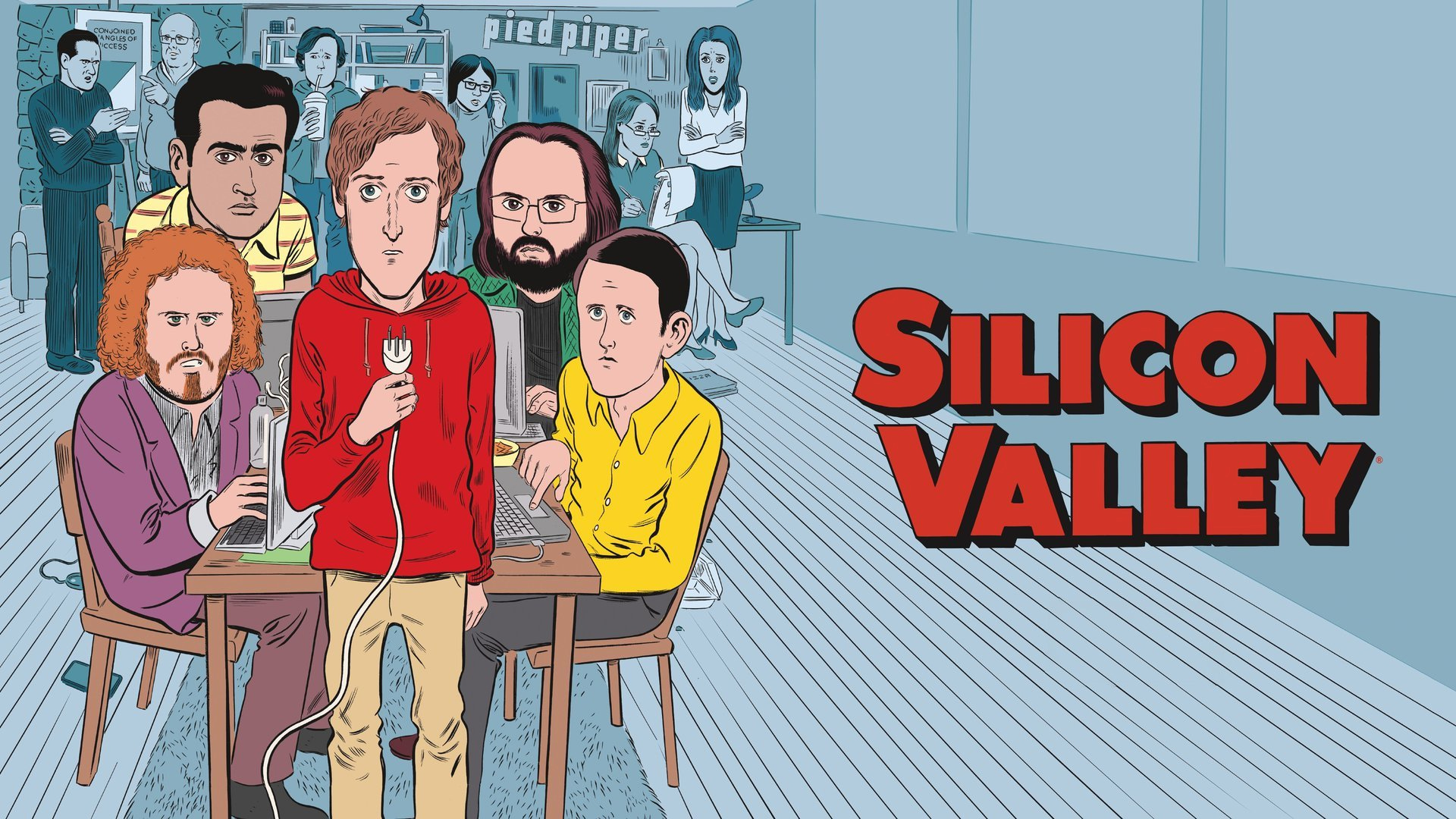 TV Show Silicon Valley 1920x1080