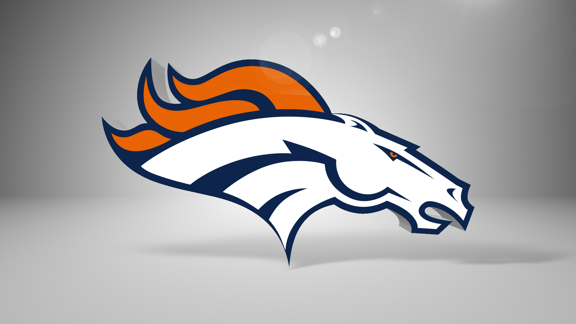 Denver Broncos Emblem Logo Nfl 1920x1080