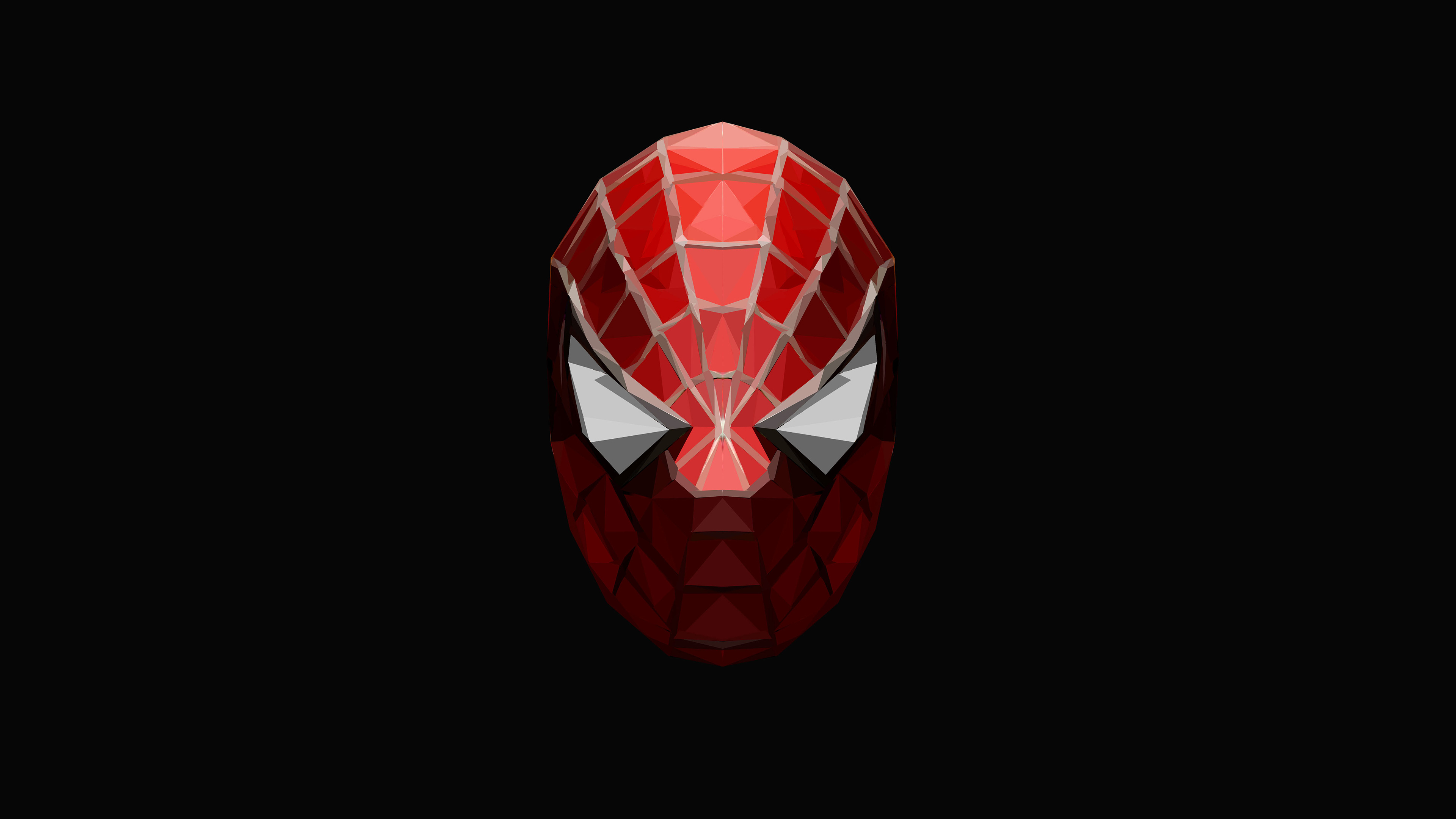 Marvel Comics Minimalist Spider Man 3840x2160