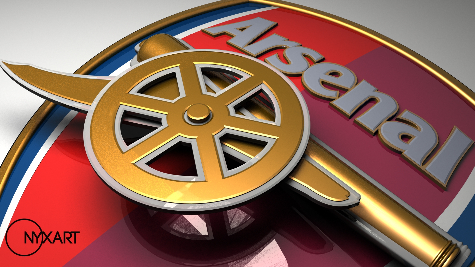 Arsenal F C Logo Soccer 1920x1080