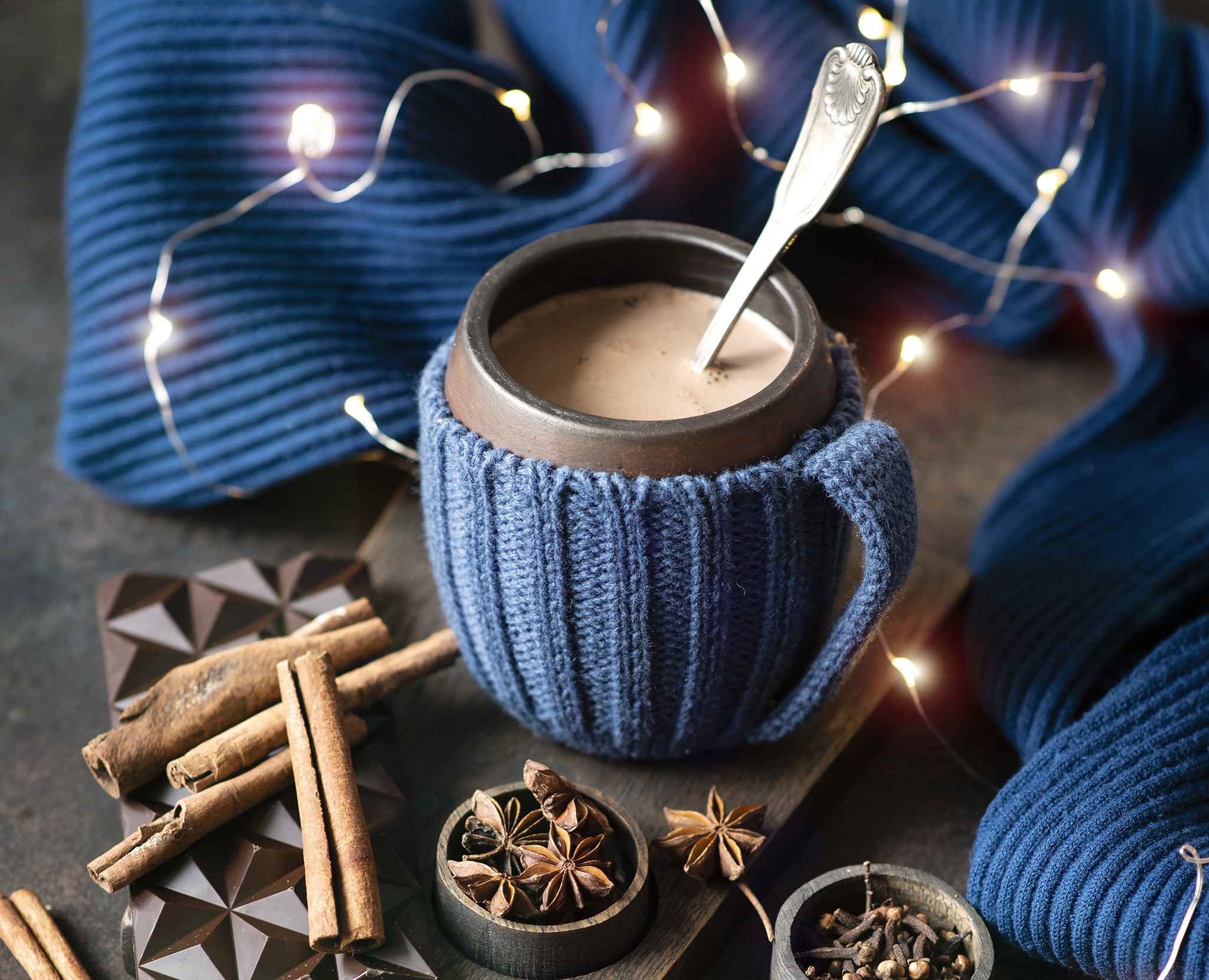 Cinnamon Drink Hot Chocolate 2048x1660