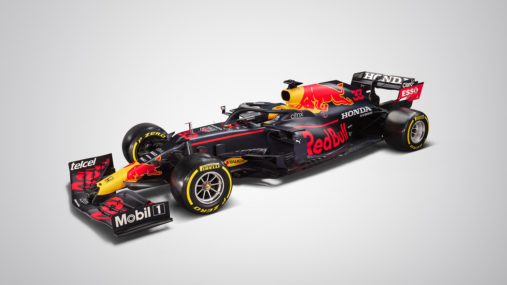 Formula 1 Racing Motorsport Formula Cars RB16B Red Bull Racing Red Bull Honda Max Verstappen 2021 Ye 1920x1080