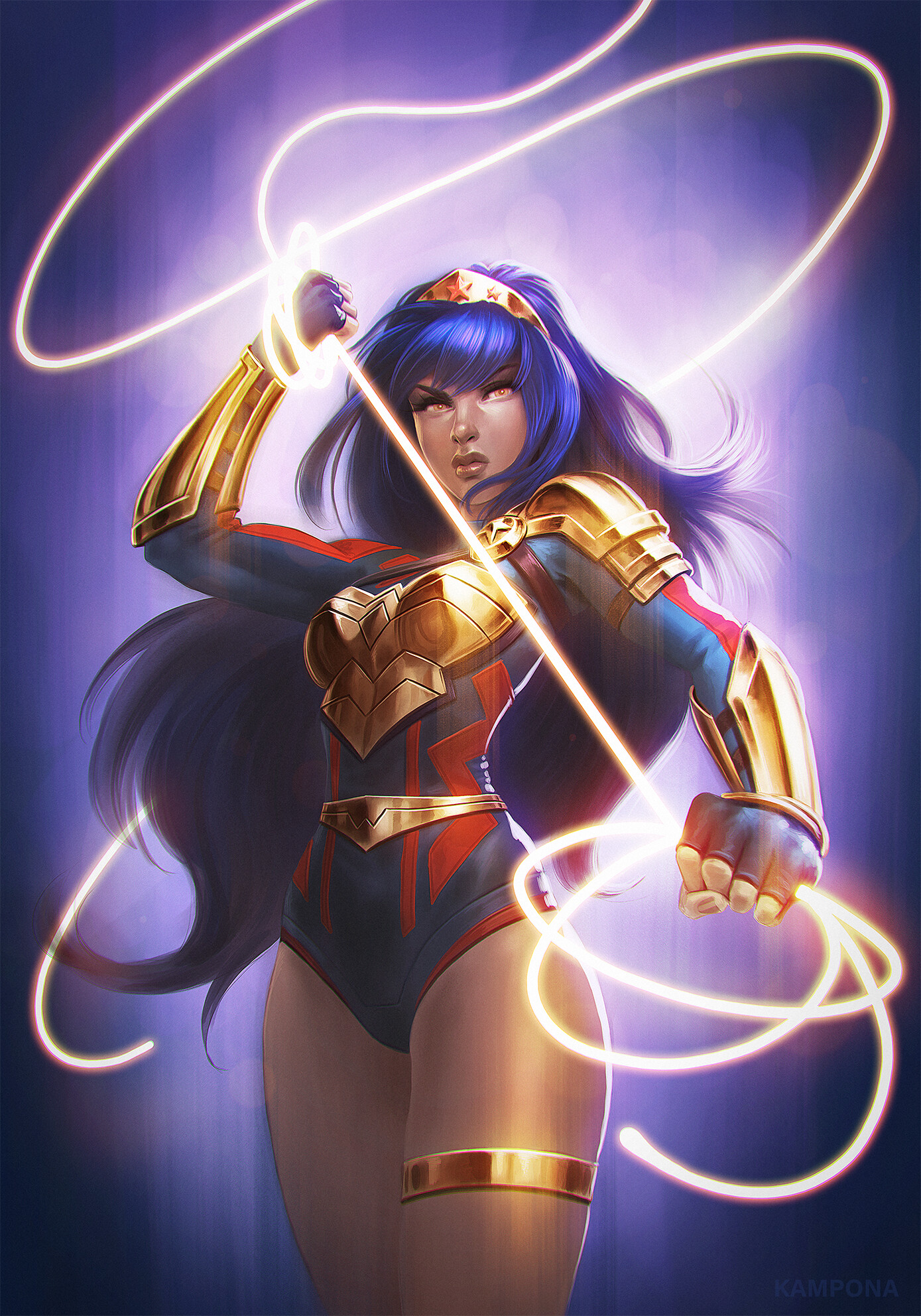 Artwork Fantasy Girl Fantasy Art Women Long Hair Wonder Woman 1389x1984