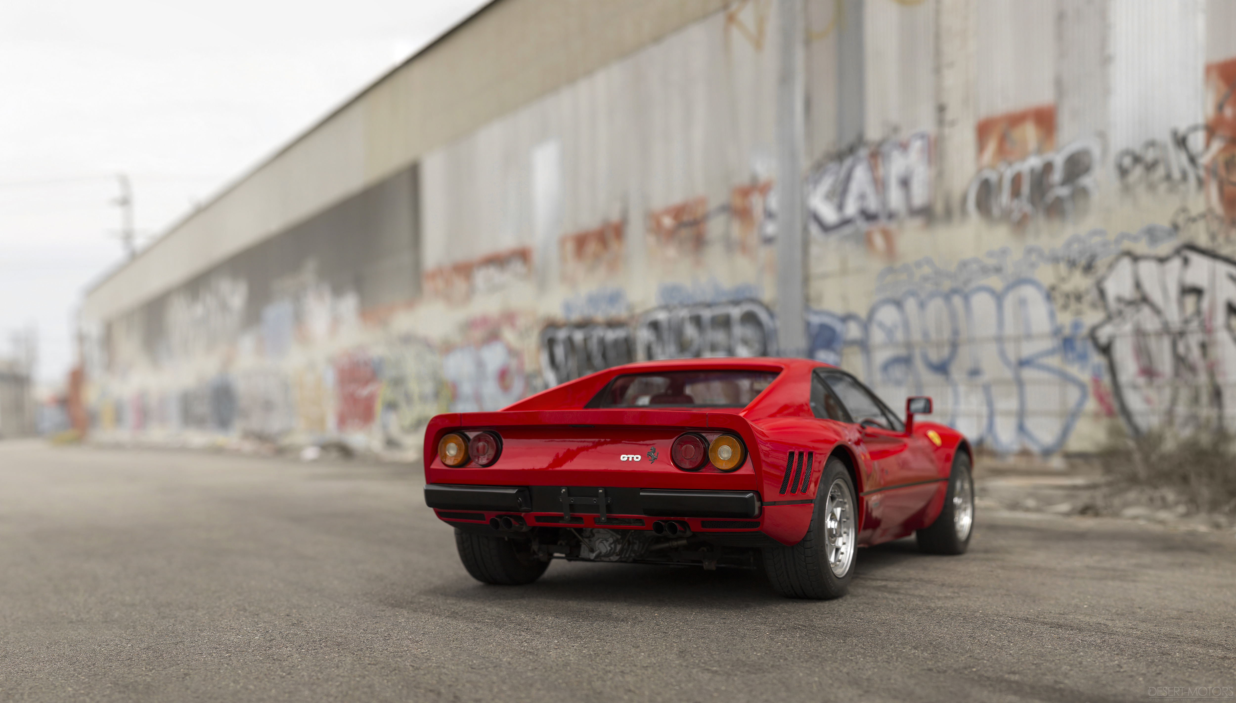 Ferrari Ferrari 288 Gto Group B Sports Car Red Cars 5000x2847