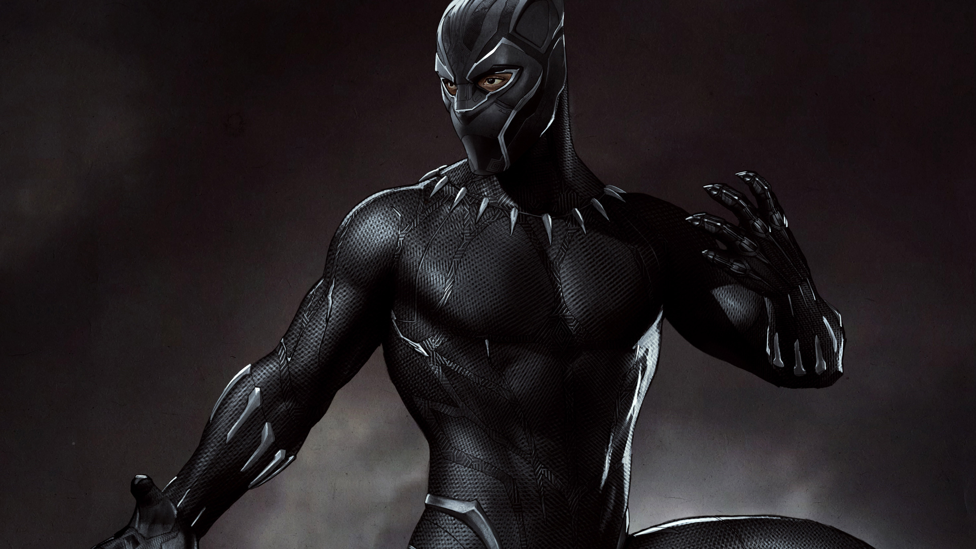 Black Panther Marvel Cinematic Universe MCU Wakanda Tchalla 3840x2160