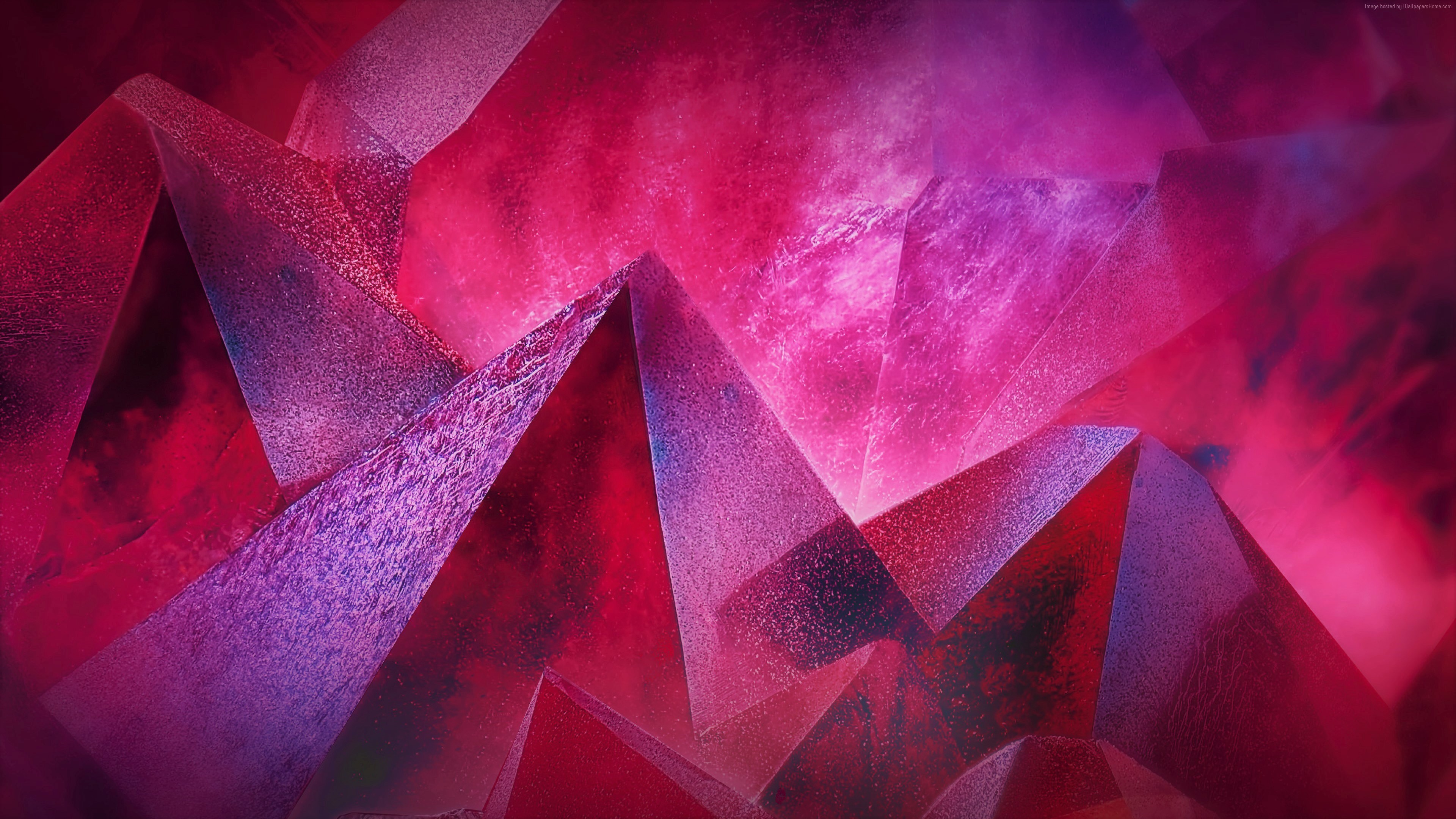 Abstract Colors Pink 3840x2160
