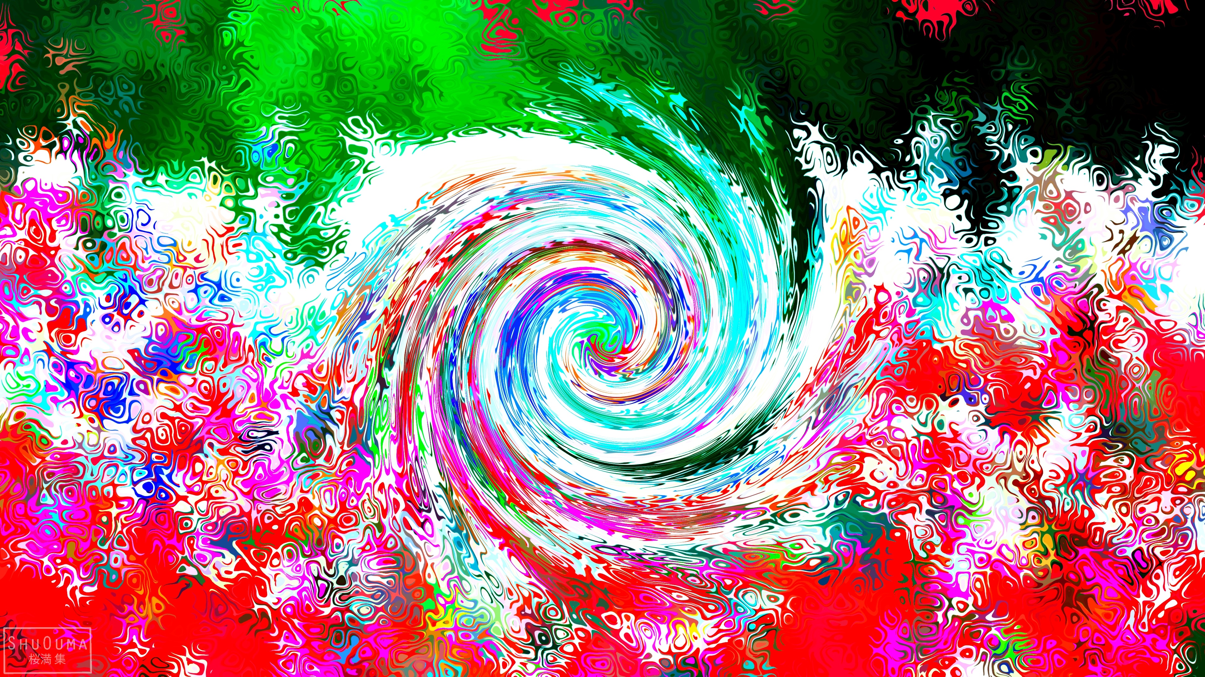 Abstract Swirl 3840x2160