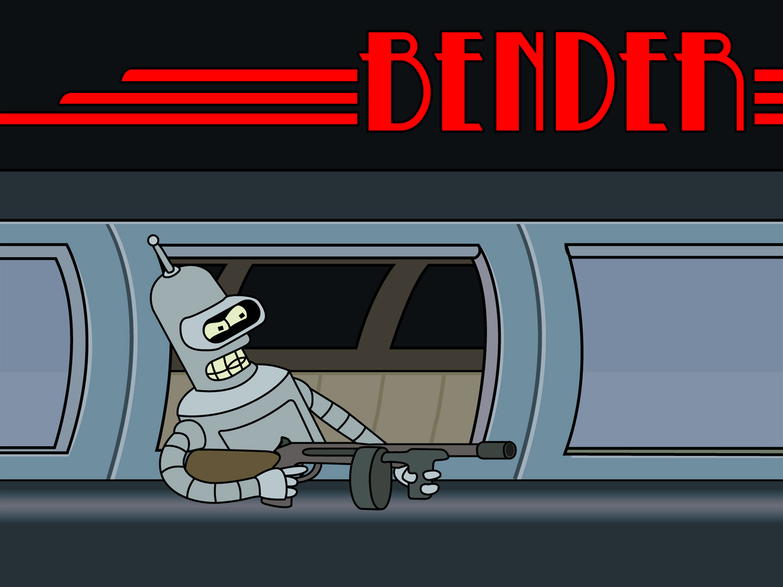 Bender Futurama Futurama 1600x1200
