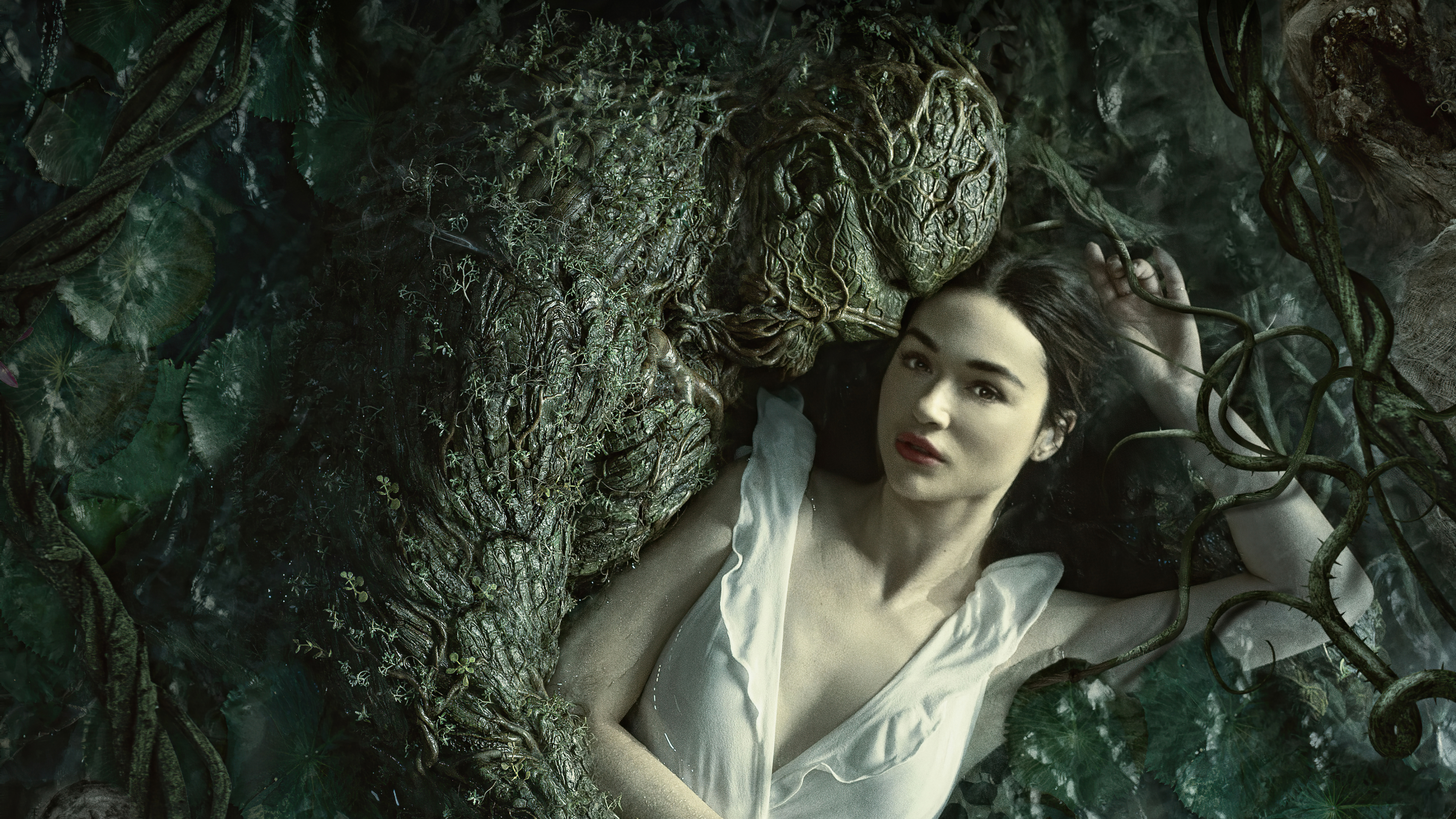 Abby Arcane Crystal Reed Swamp Thing 3840x2160