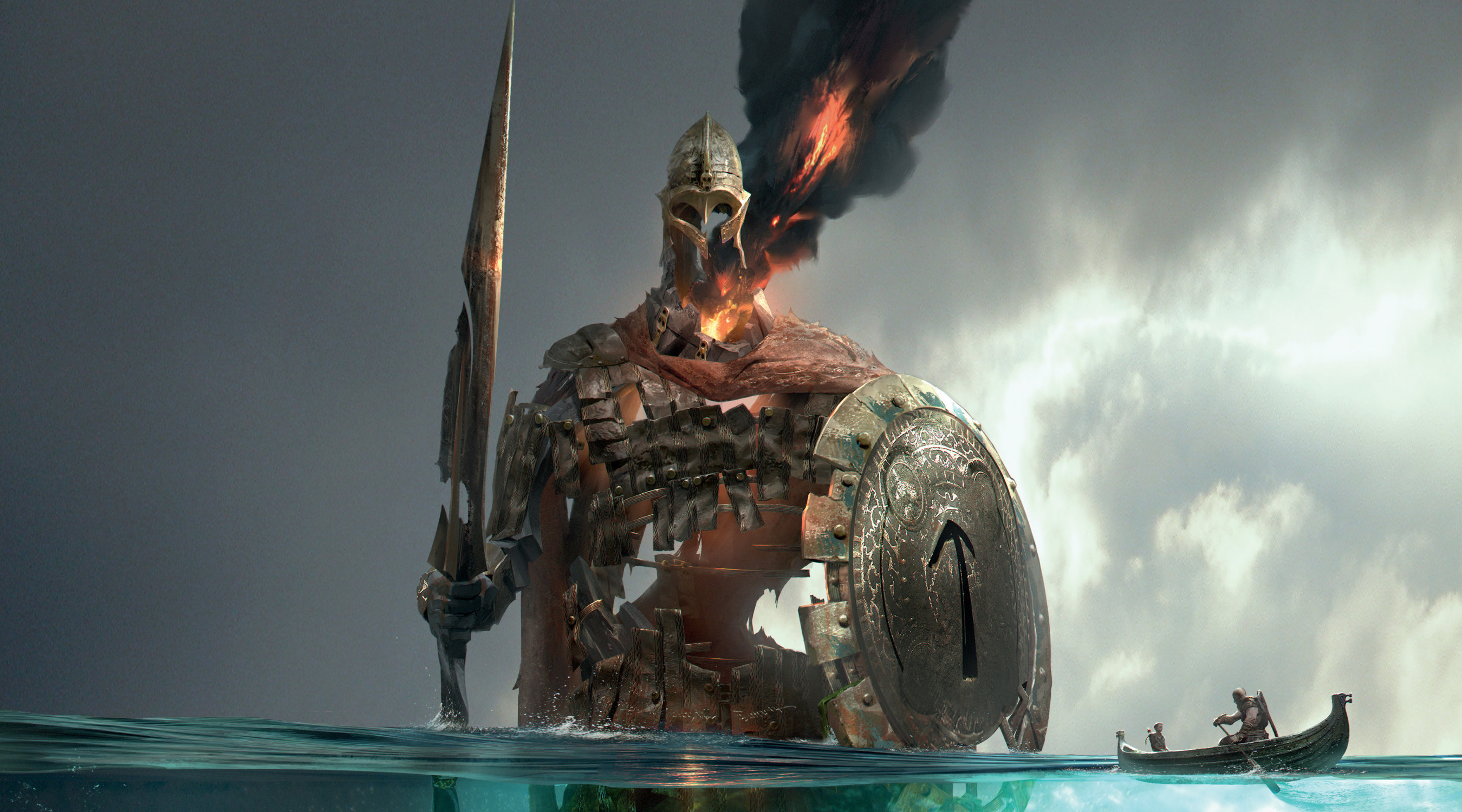 God Of War Kratos God Of War 2699x1500