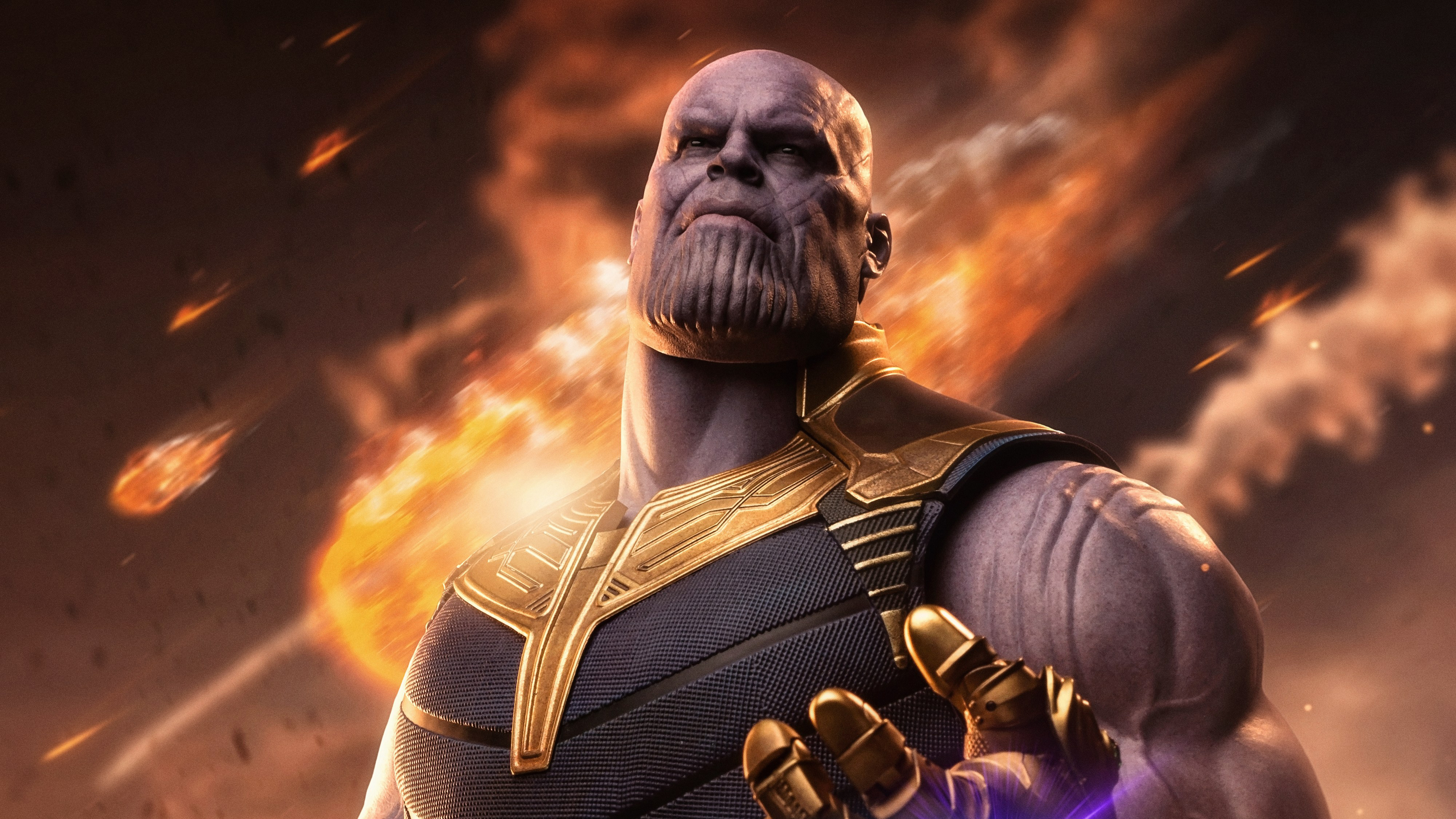 Avengers Infinity War Marvel Comics Thanos 4000x2250