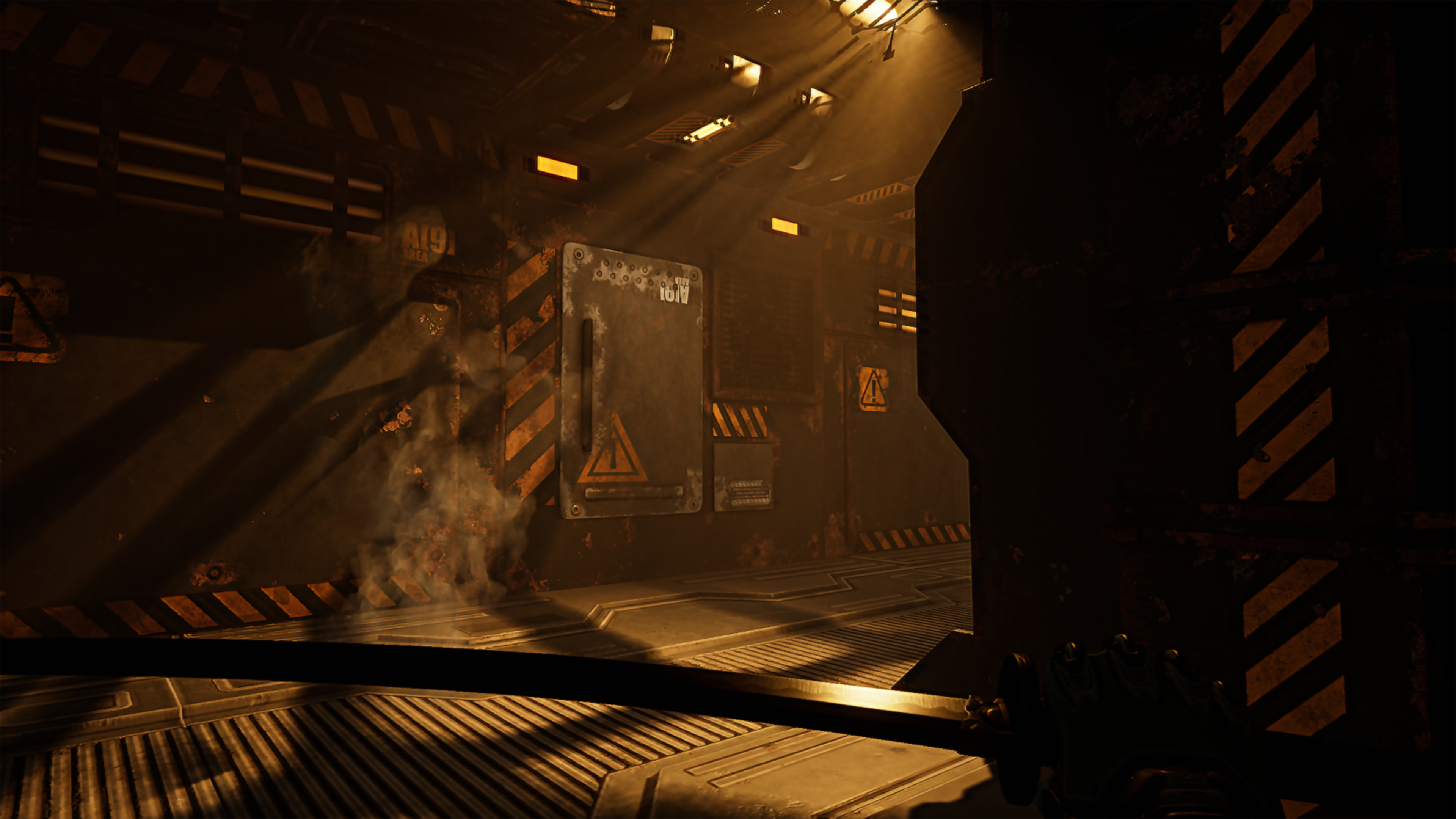 Video Games Screen Shot Ghostrunner Cyberpunk Katana Science Fiction Weapon 3840x2160