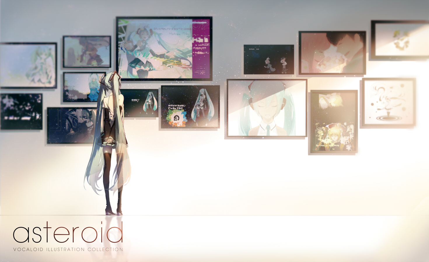 Artwork Rella Hatsune Miku Vocaloid 1471x900