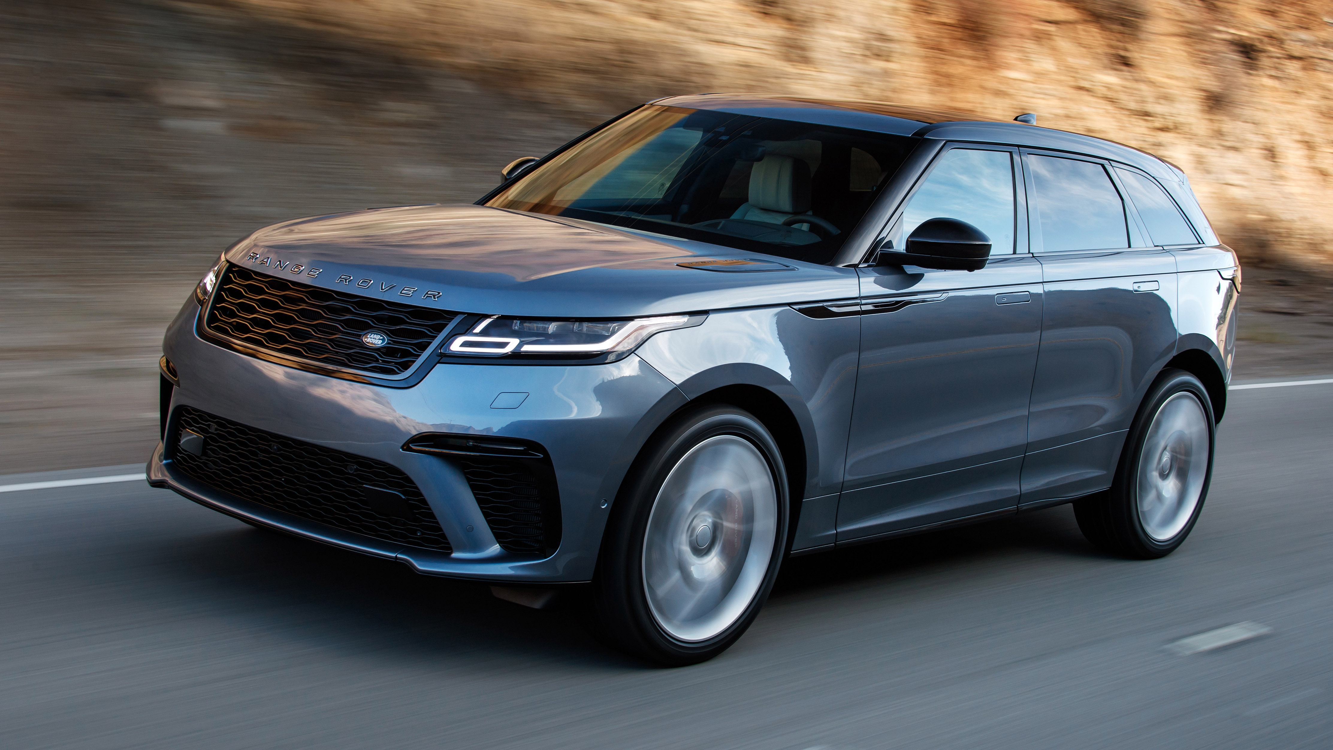 Car Land Rover Luxury Car Range Rover Velar Suv Silver Car 4449x2503