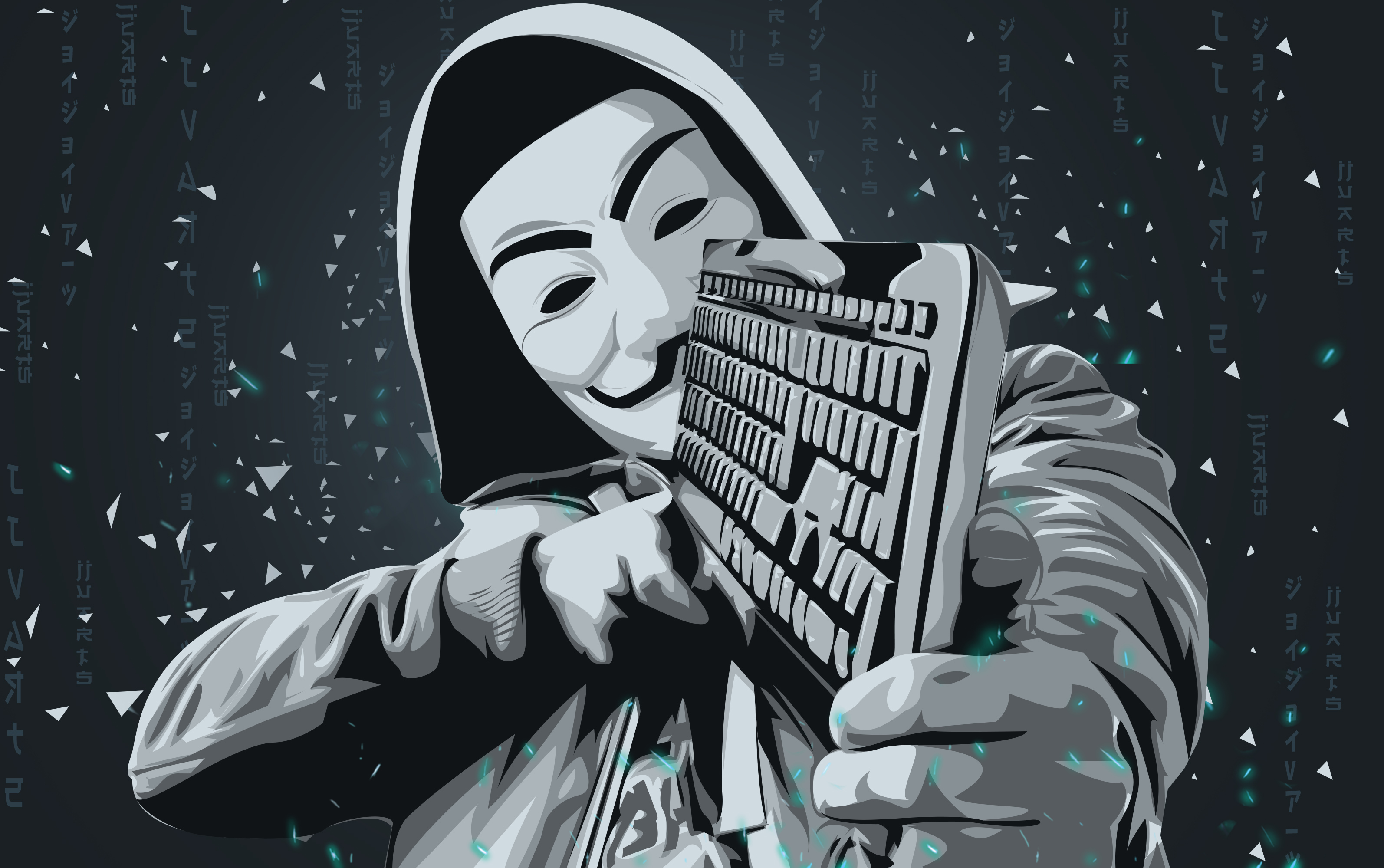 Anonymous Keyboard Mask 3189x2000