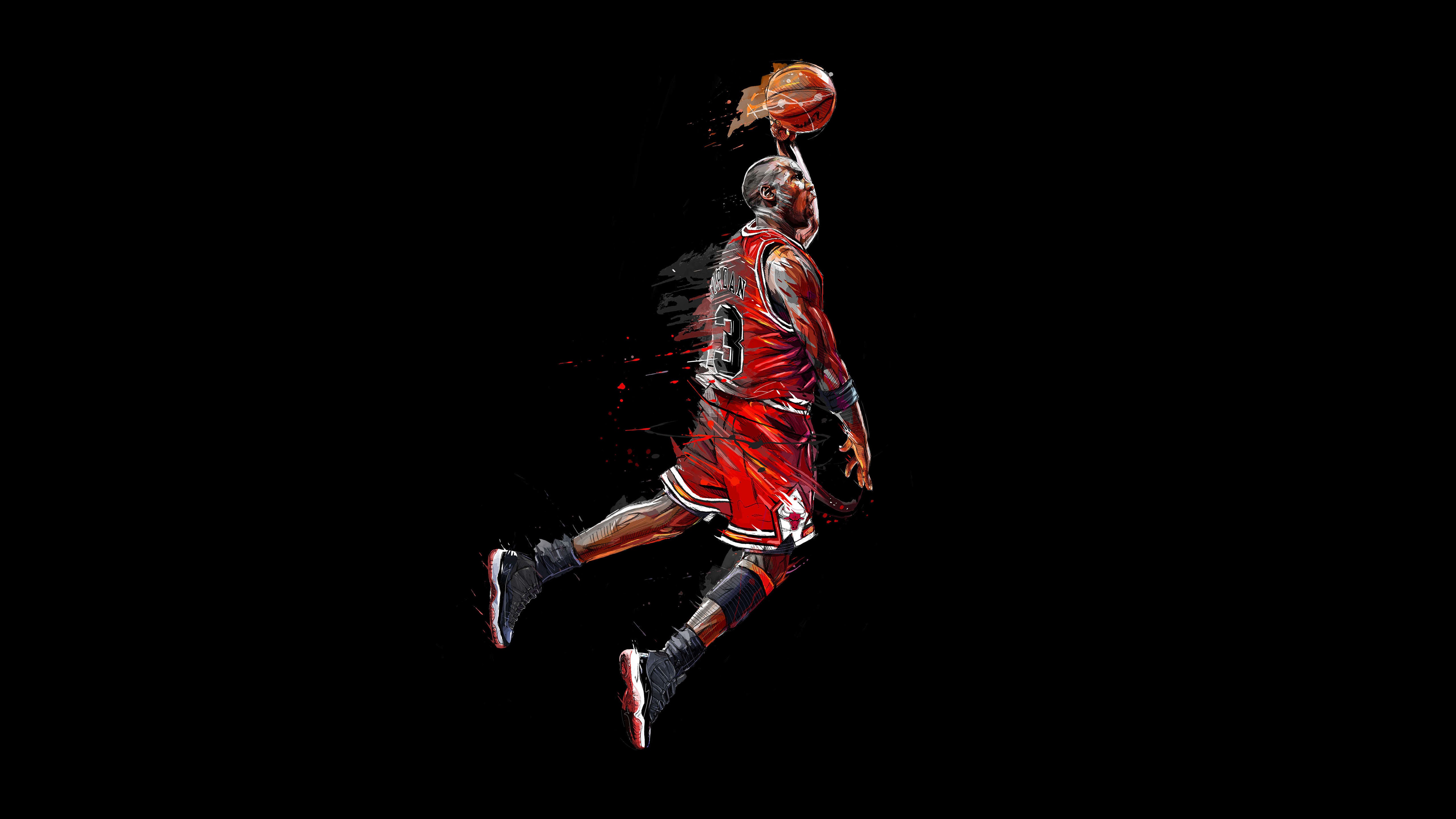 Basketball Chicago Bulls Michael Jordan Nba 5120x2880