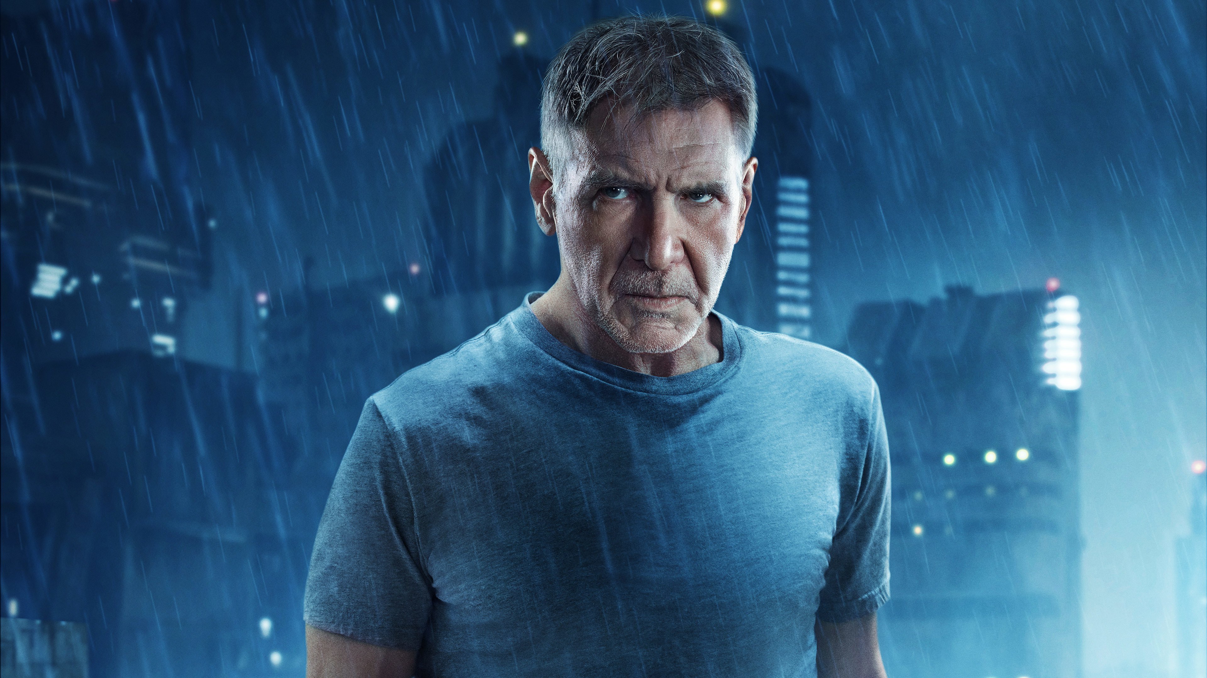 Blade Runner Blade Runner 2049 Harrison Ford Rick Deckard 3840x2160