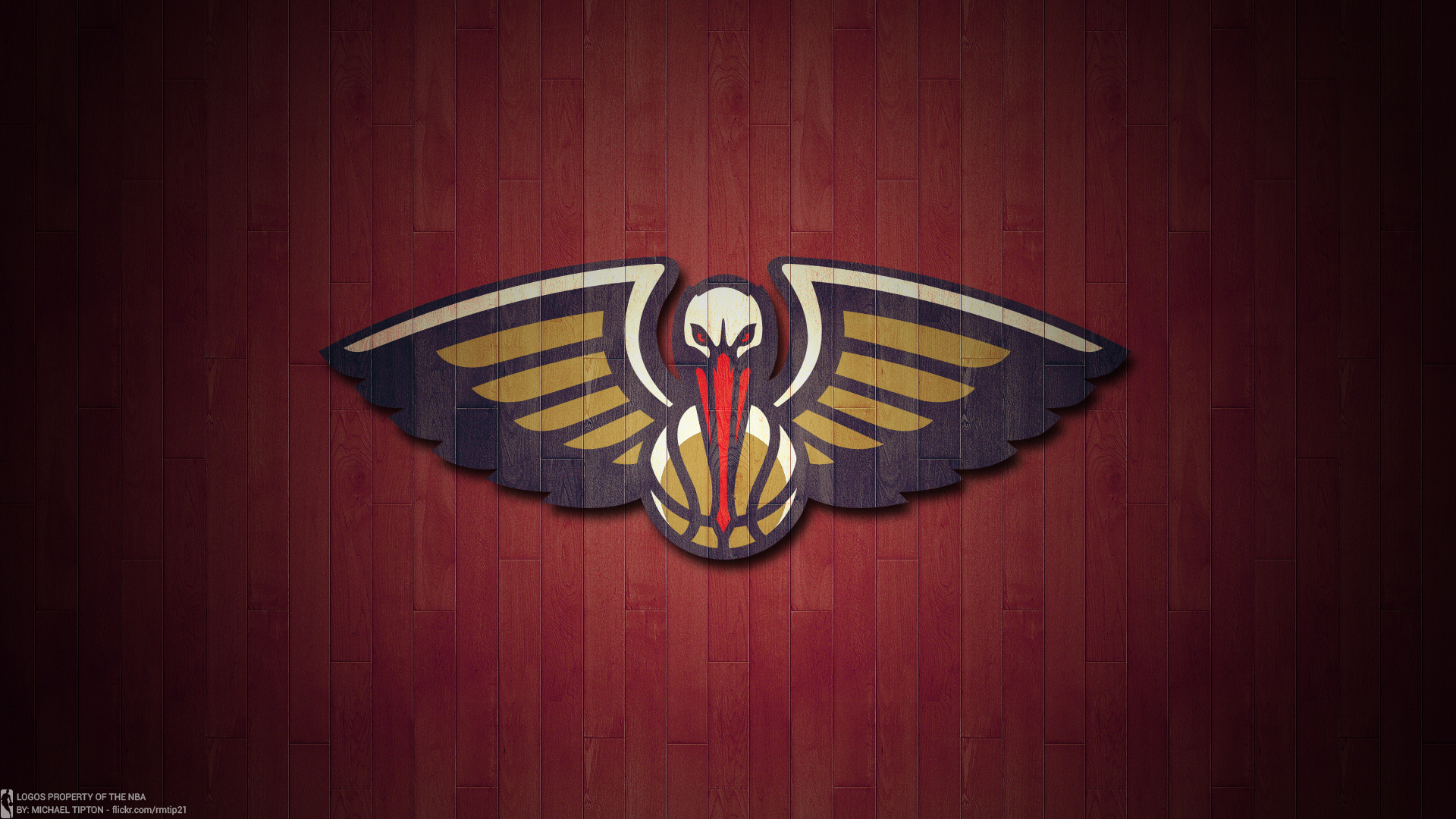 Basketball Emblem Nba New Orleans Pelicans 1920x1080