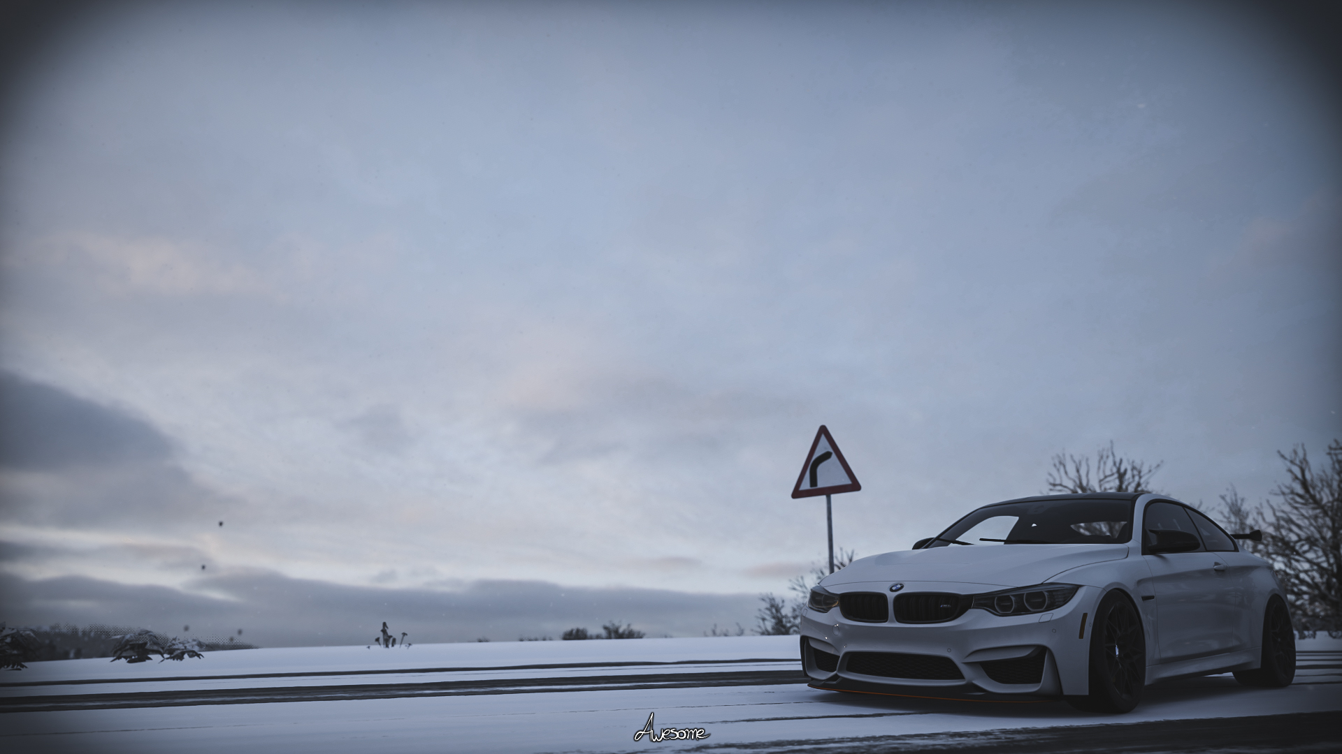 BMW BMW M4 GTS BMW M4 Car Vehicle Forza Forza Horizon 4 Video Games 1920x1080