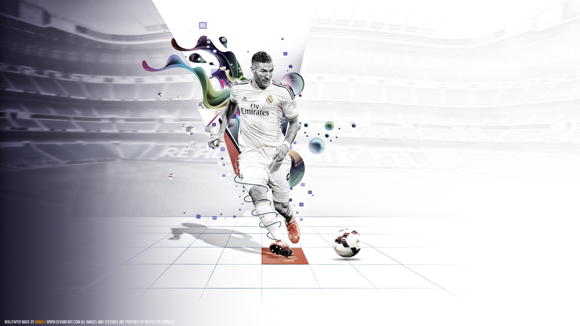 French Karim Benzema Real Madrid C F Soccer 1920x1080