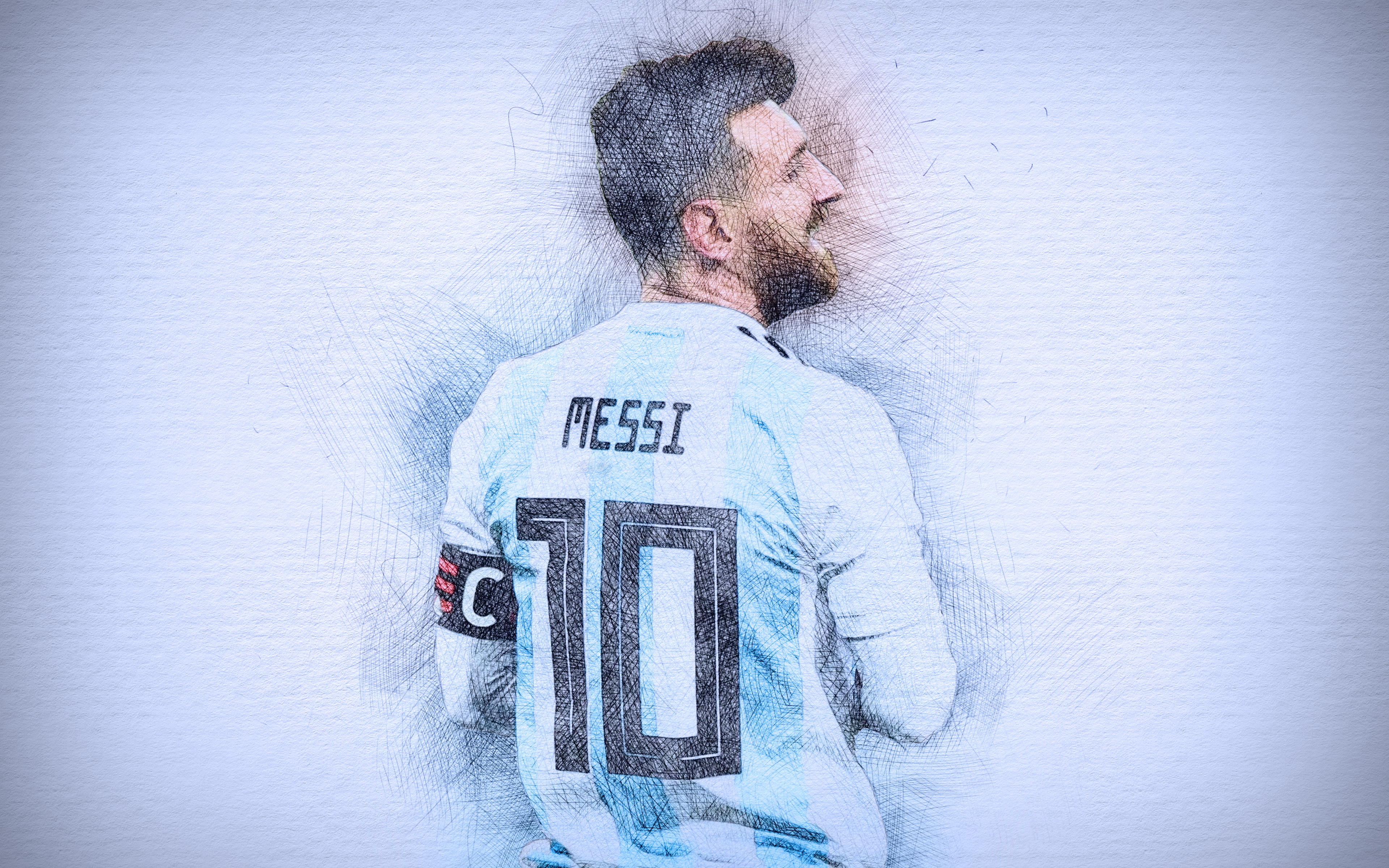 Argentinian Lionel Messi Soccer 3840x2400