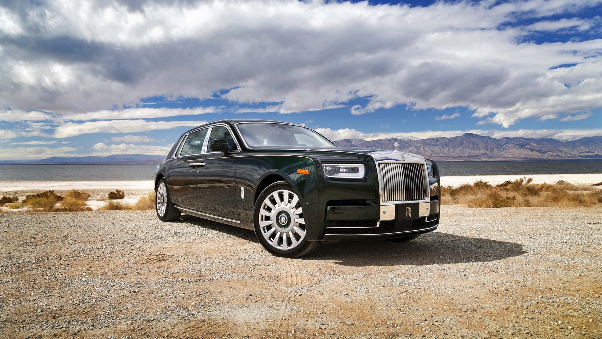 Black Car Car Luxury Car Rolls Royce Rolls Royce Phantom Vehicle 1920x1080