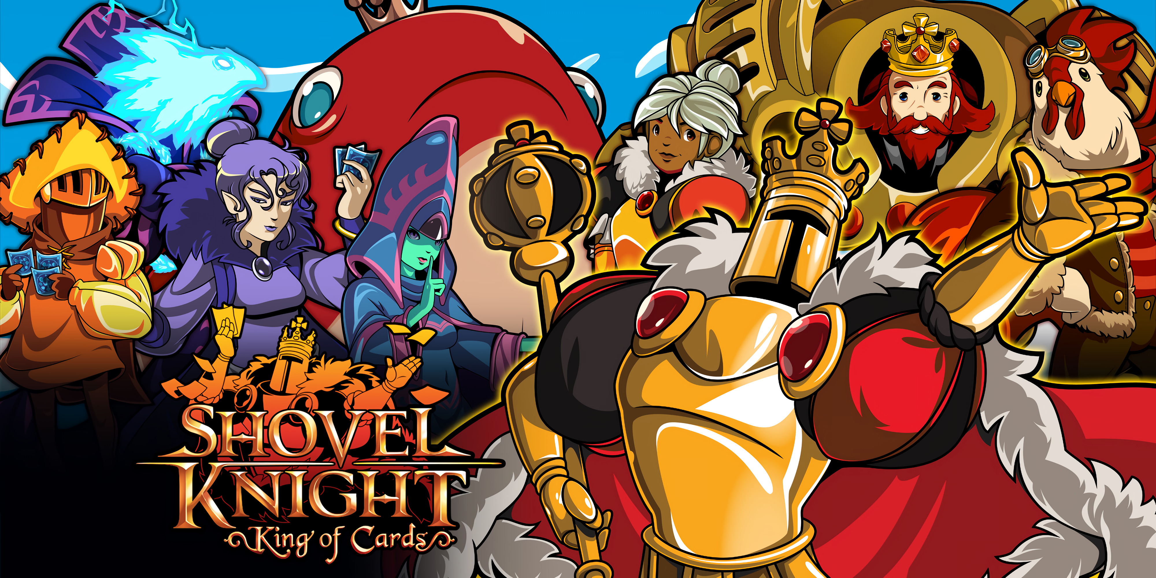 Bard Shovel Knight King Knight Shovel Knight Shovel Knight King Of Cards 4000x2000