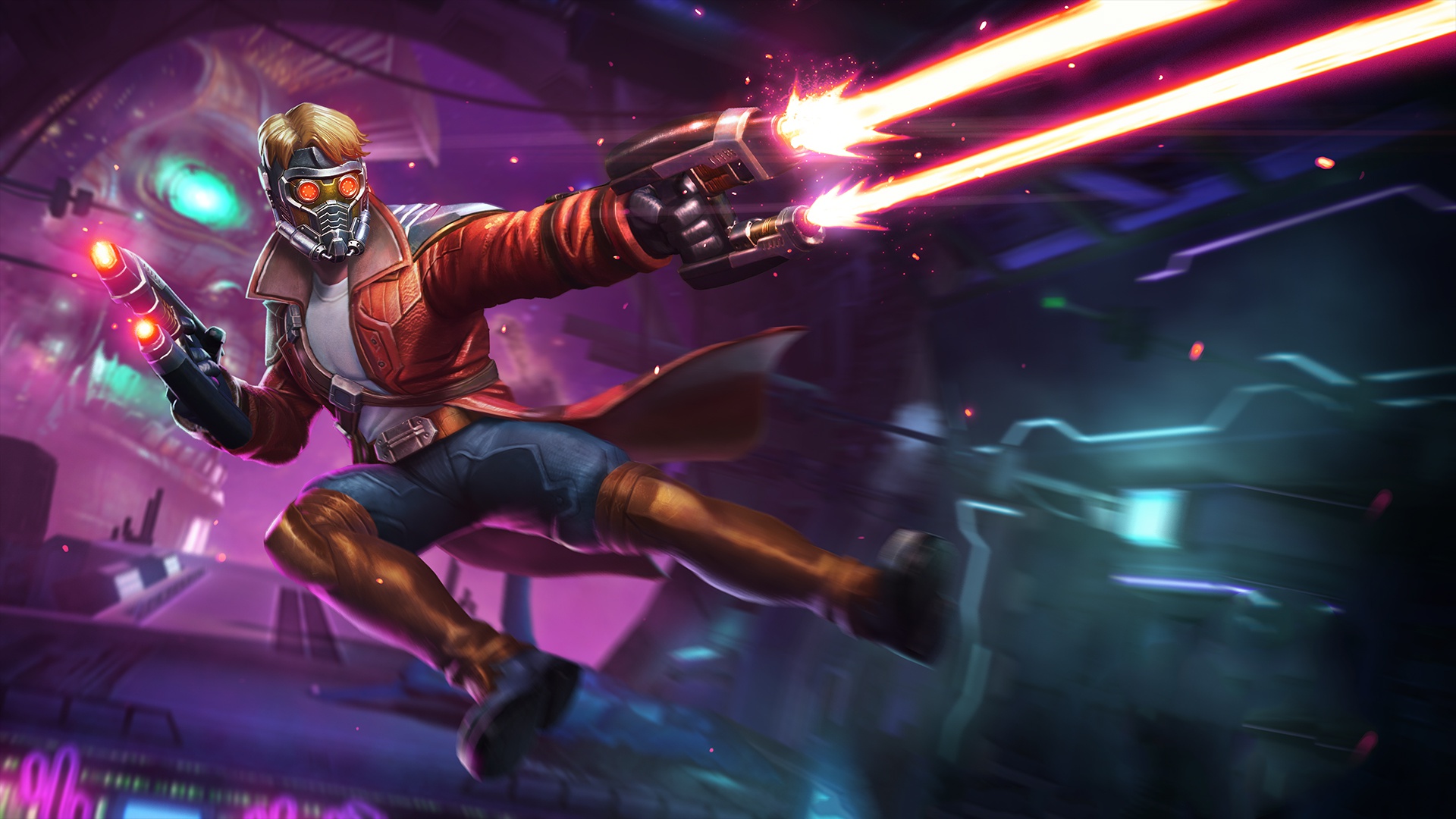 Marvel Contest Of Champions Marvel Comics Peter Quill Star Lord 1920x1080