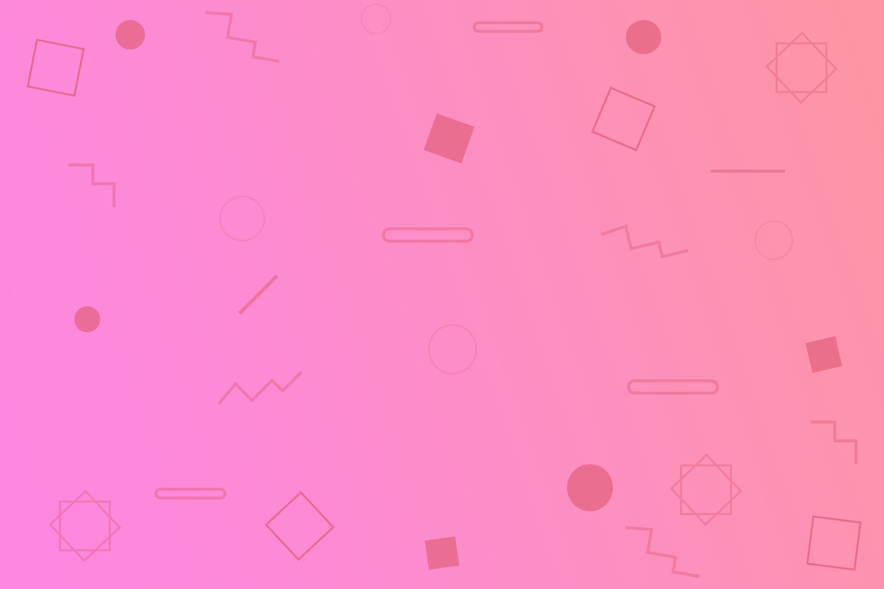 Geometry Pink Shapes 3000x2000