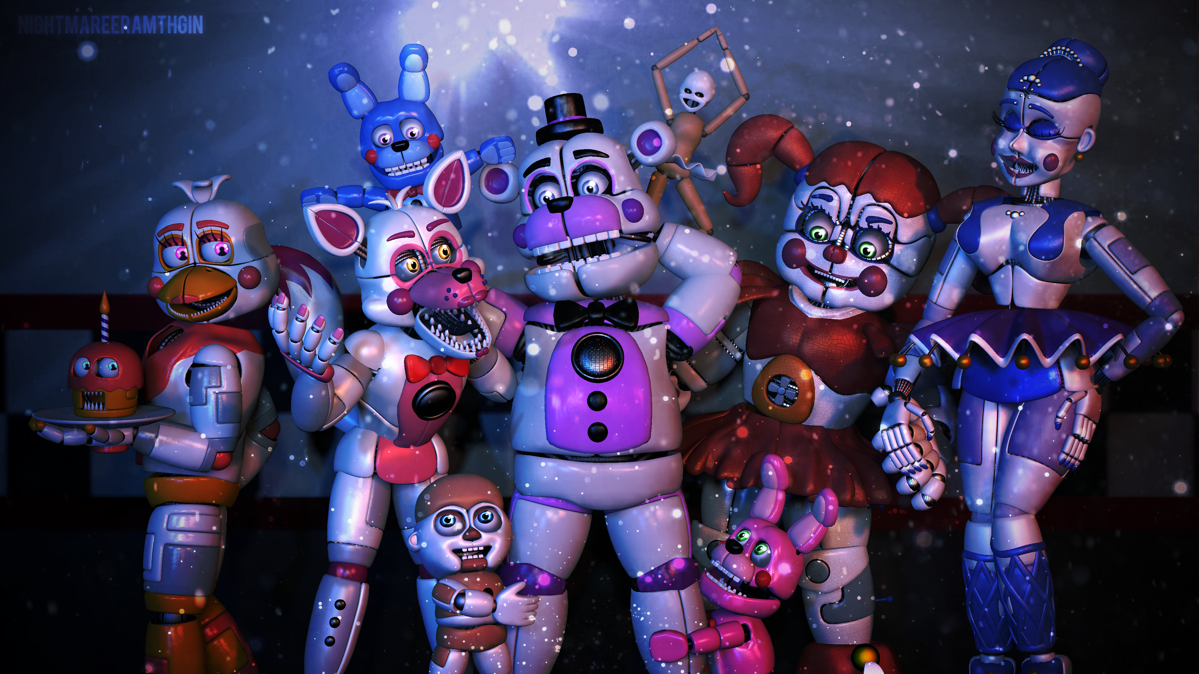 Video Game Five Nights At Freddy 039 S Sister Location 3840x2160