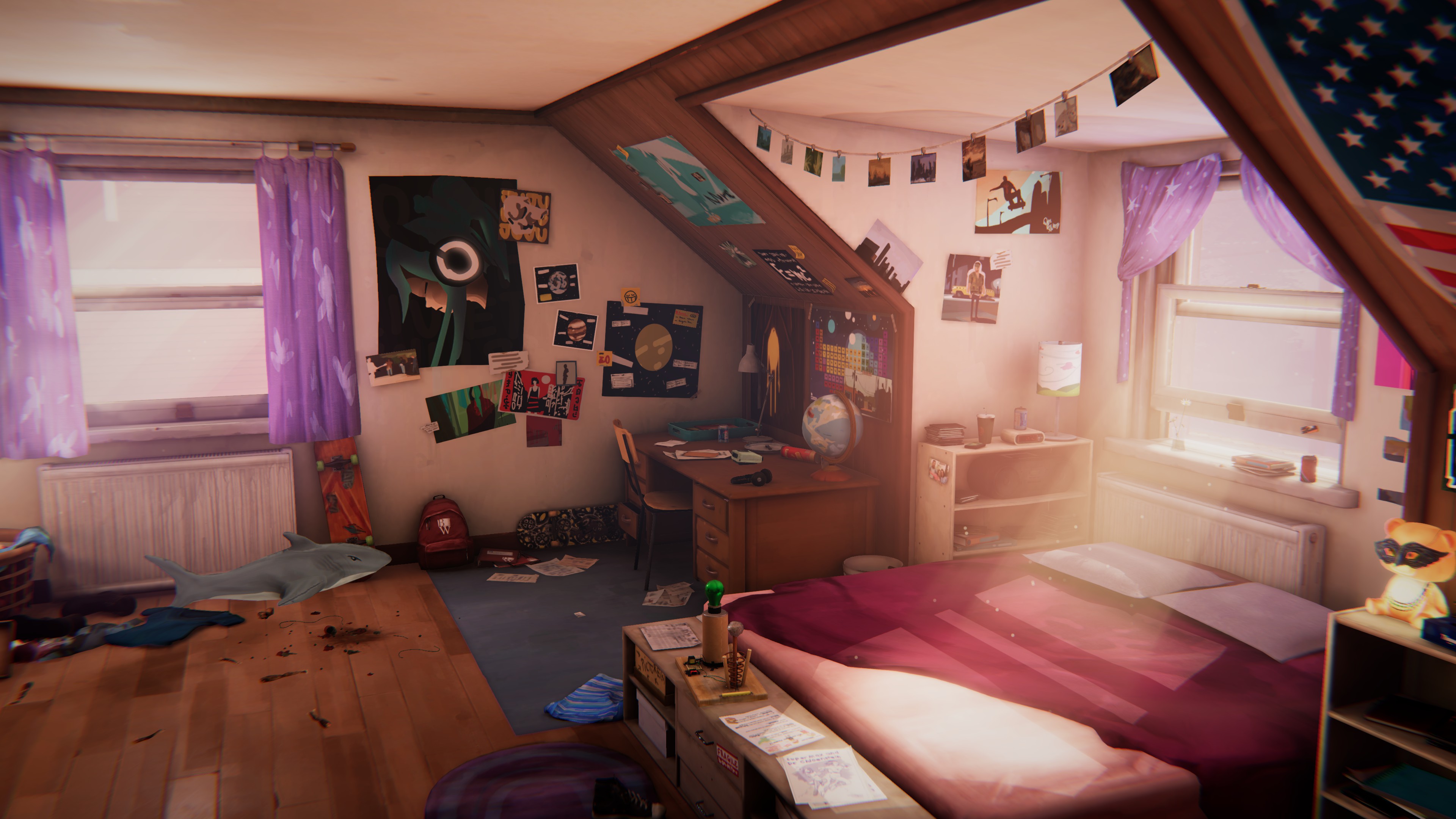 Life Is Strange Life Is Strange Before The Storm Video Games PC Gaming Screen Shot Interior Room 3840x2160
