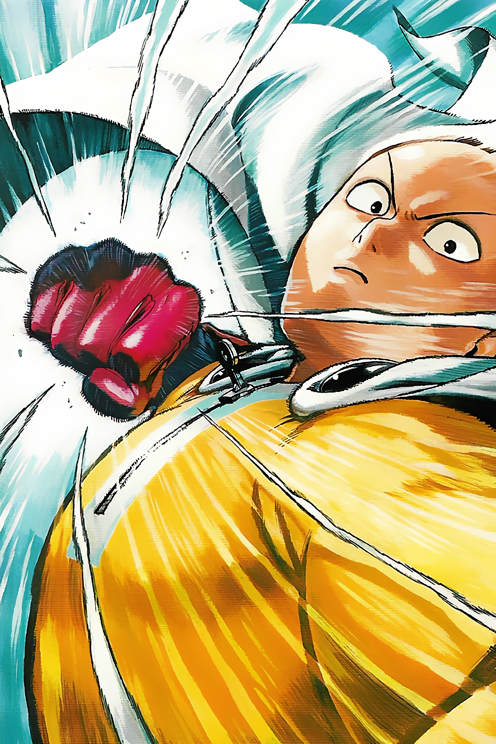 One Punch Man Saitama 1000x1500