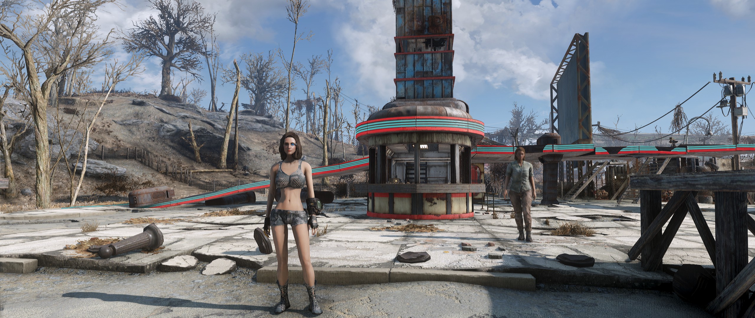Fallout 4 свое разрешение экрана фото 25
