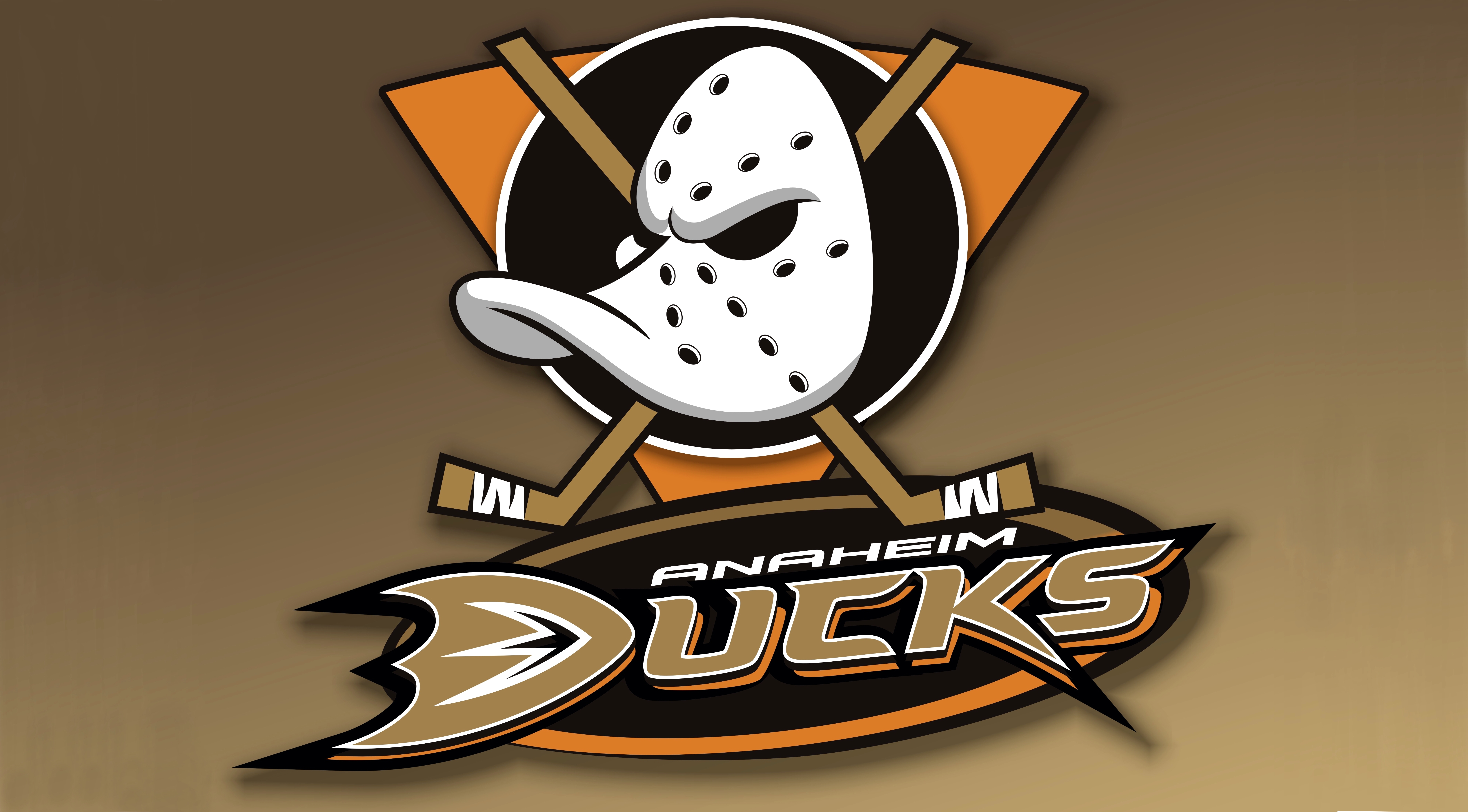 Anaheim Ducks Emblem Logo Nhl 8000x4427