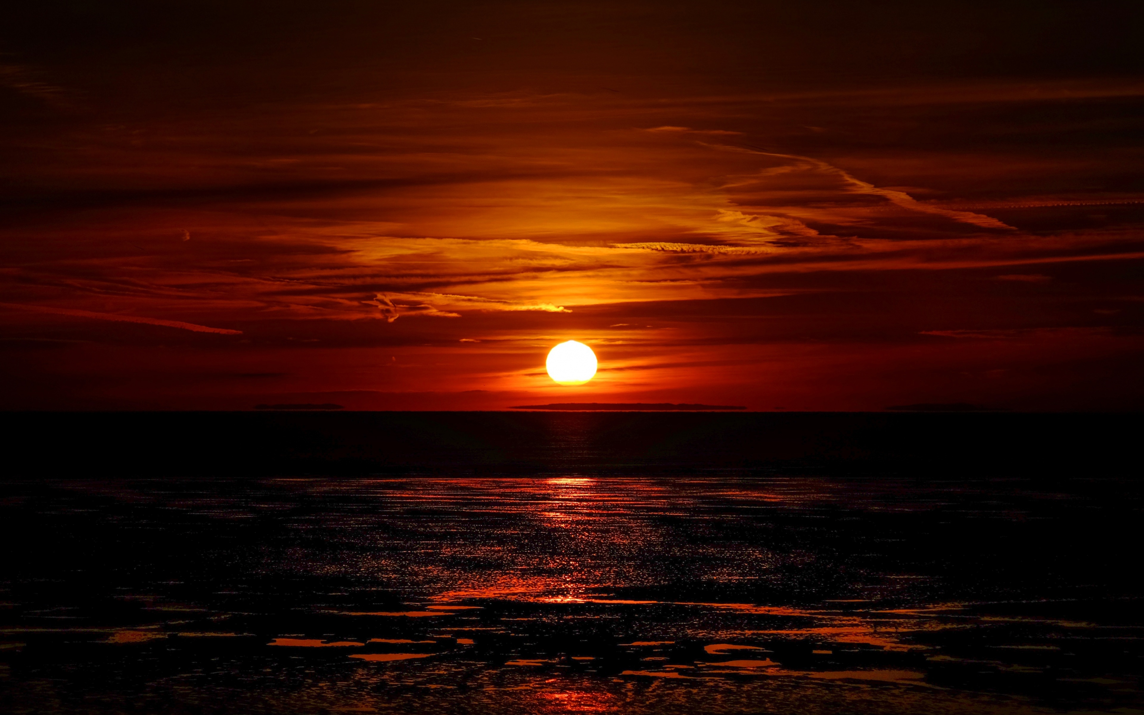 Nature Sky Sun Sunset 3840x2400