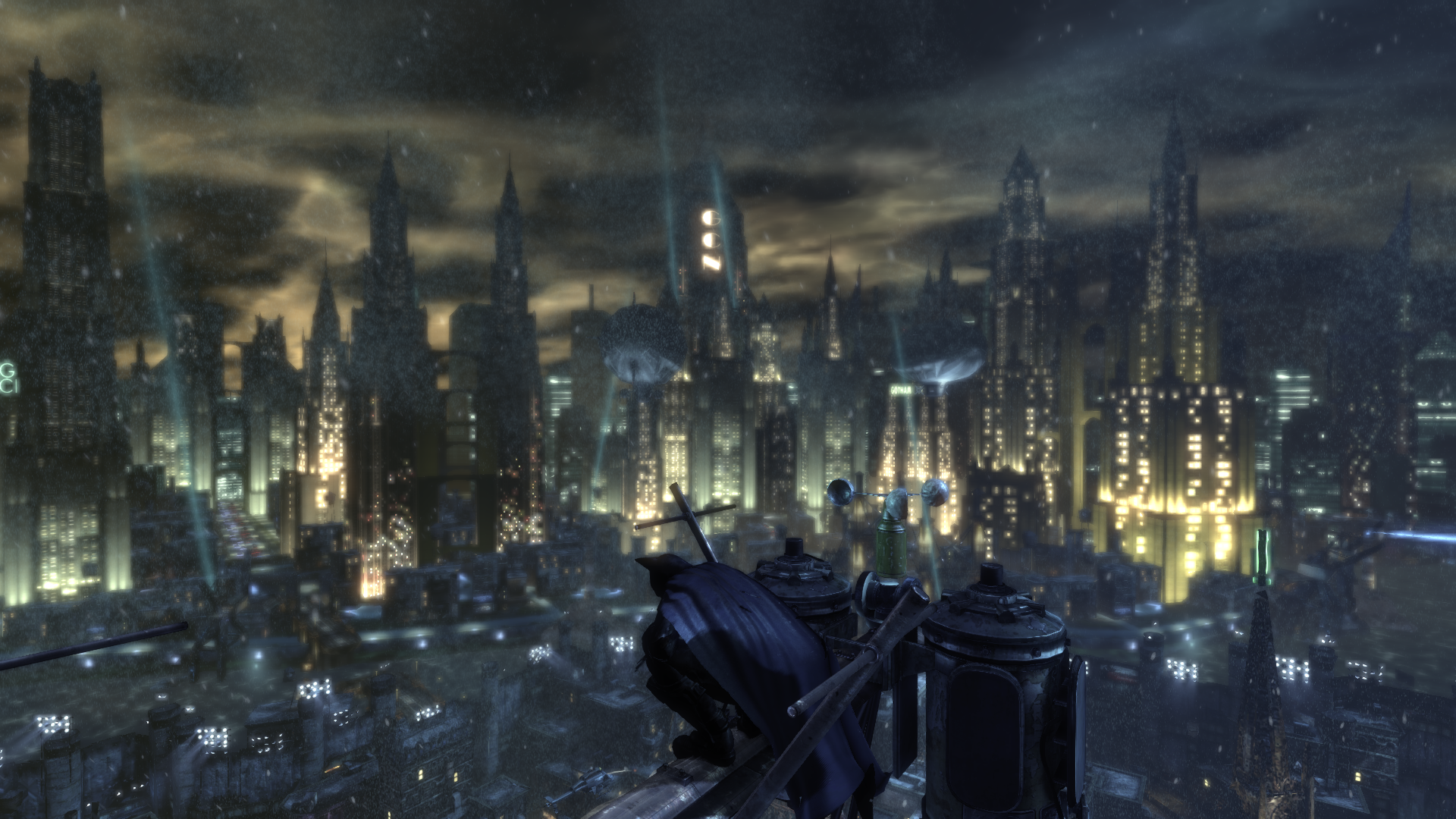 Batman Arkham City Gotham City Batman 1920x1080