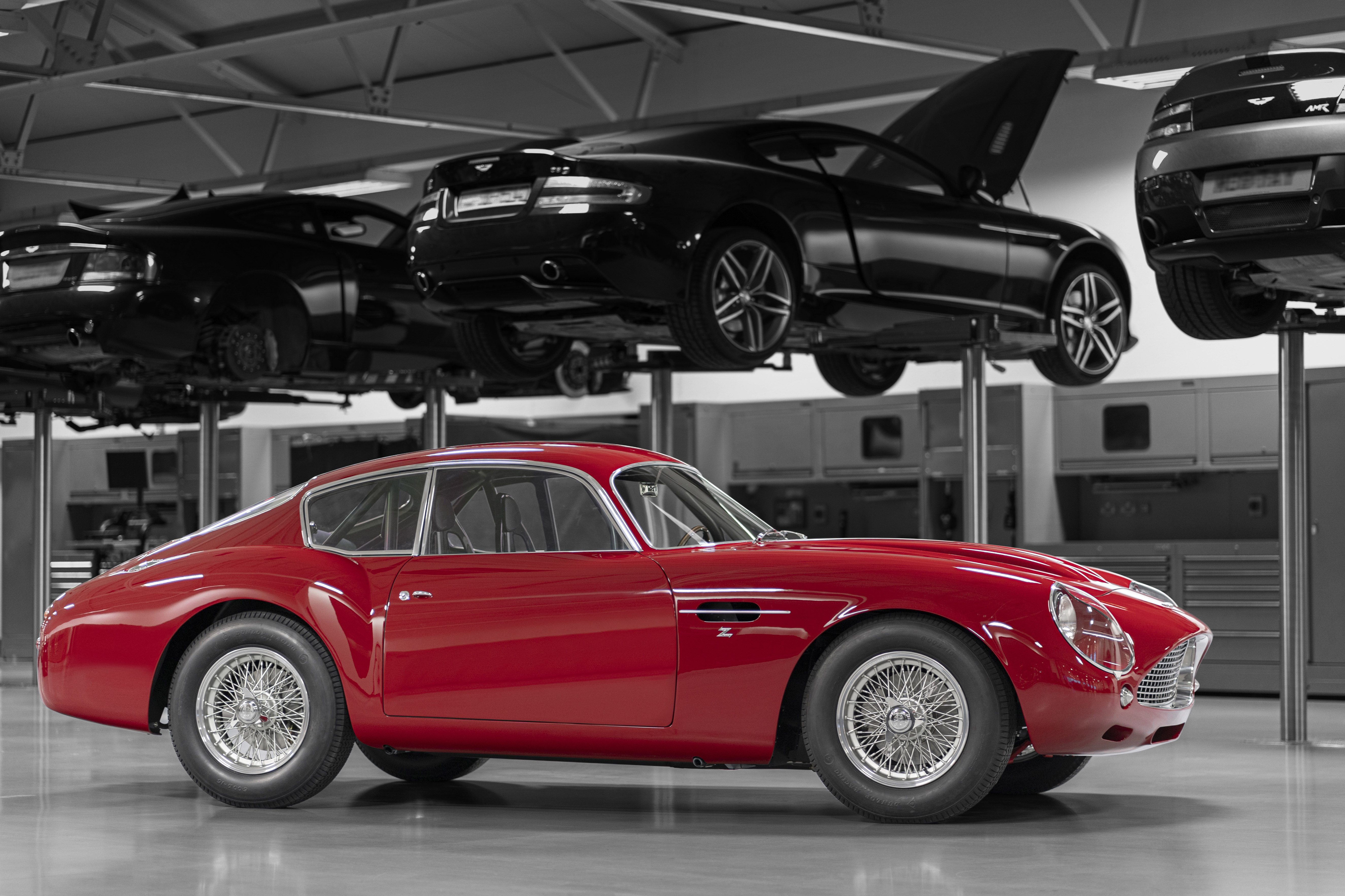 Aston Martin Aston Martin Db4 Gt Zagato Car Grand Tourer Red Car Vehicle 5300x3533